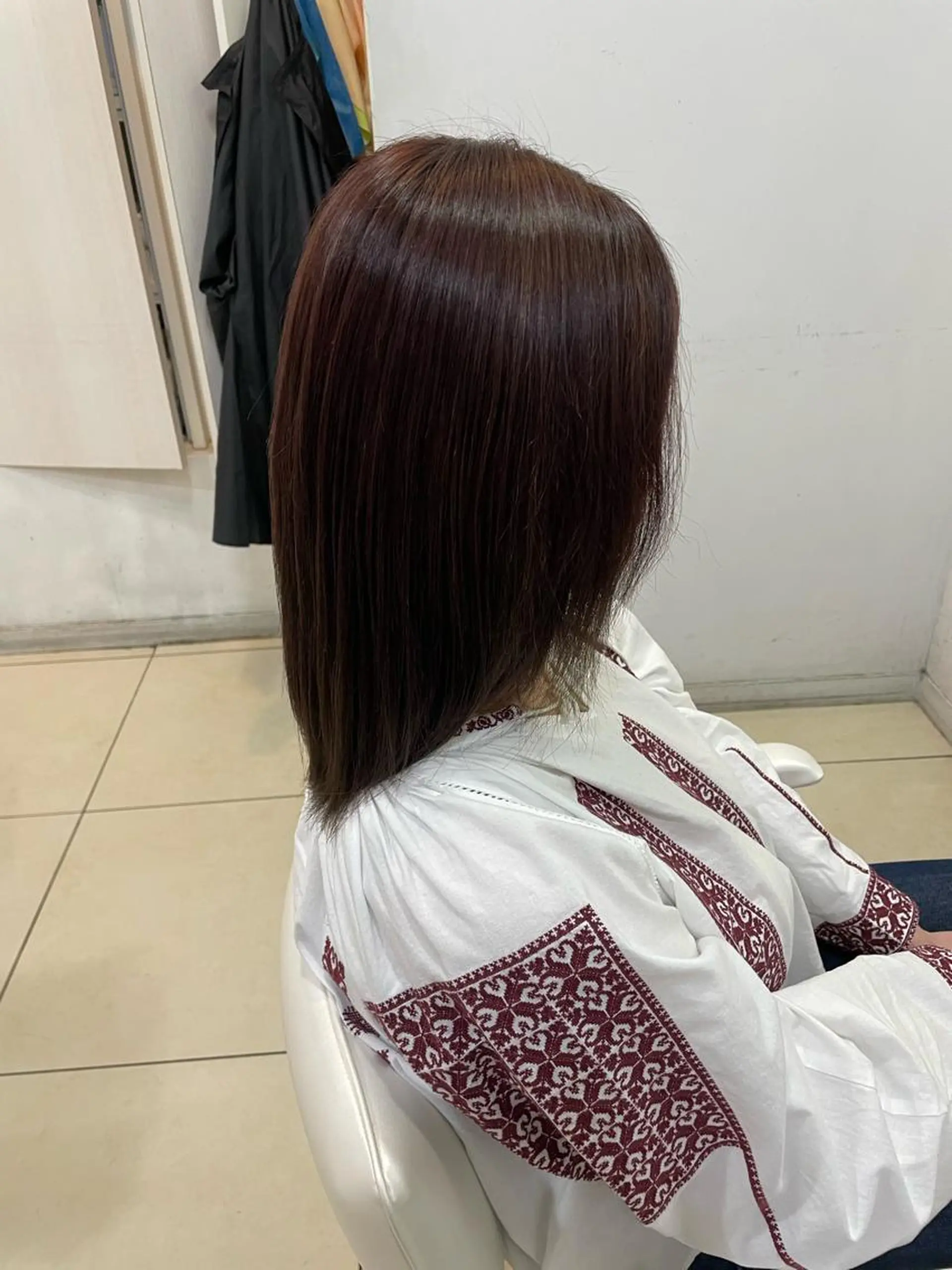 セミロング 🌸暖色髪質改善 MEI🌸のヘアスタイル