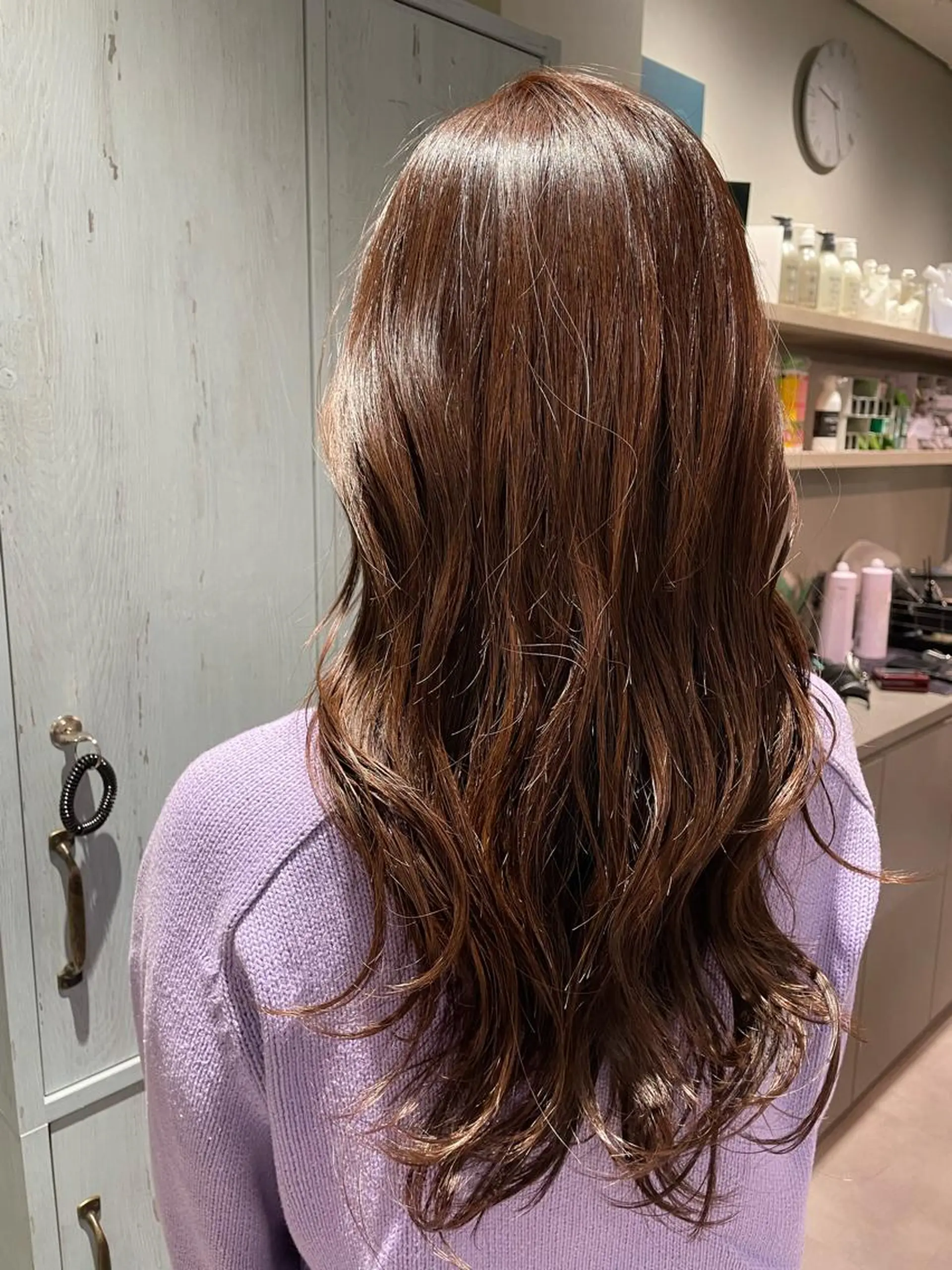 ロング アッシュ 韓国風カラー ボブ 髪質改善 韓国風ヘア カット トリートメント 韓国風/オシャレ /縮毛矯正/滝口琴未のヘアスタイル