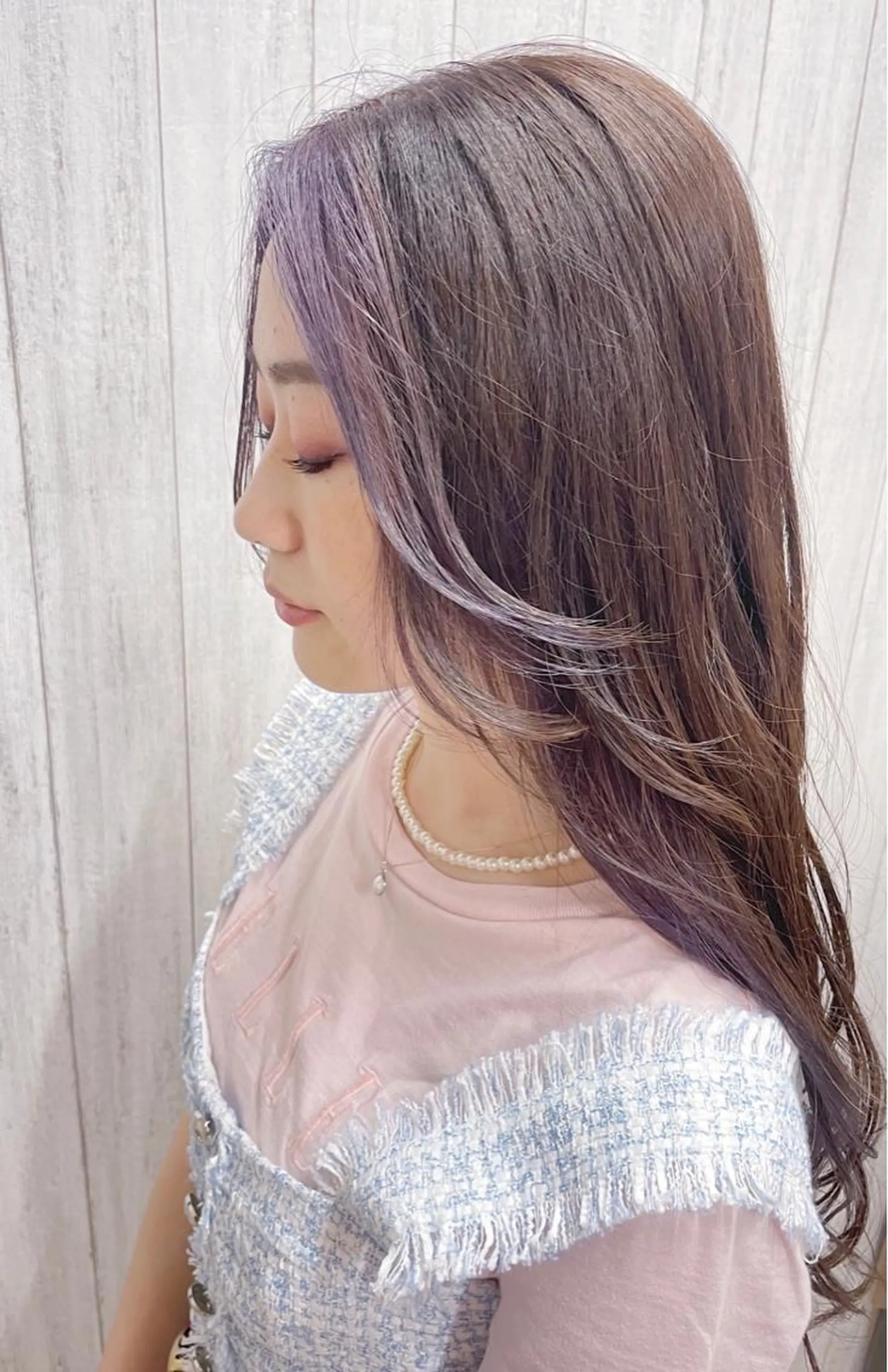 ロング カラー ケアブリーチ /髪質 改善/古橋圭史郎のヘアスタイル