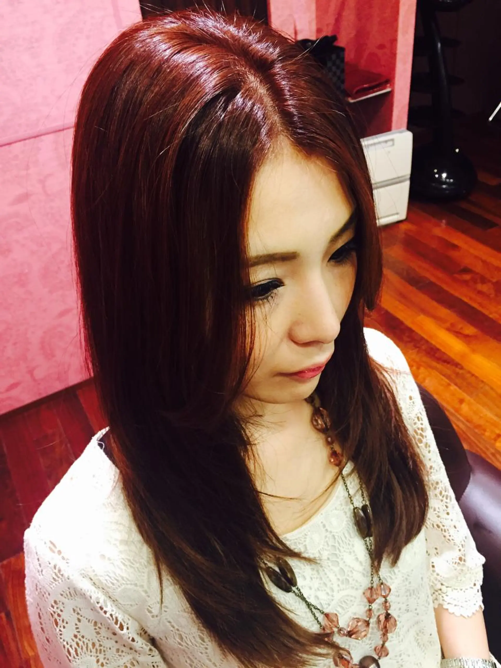 ミディアム セミロング ロング カラー 🔹TOMO🔹 圧倒的経験値🔹のヘアスタイル