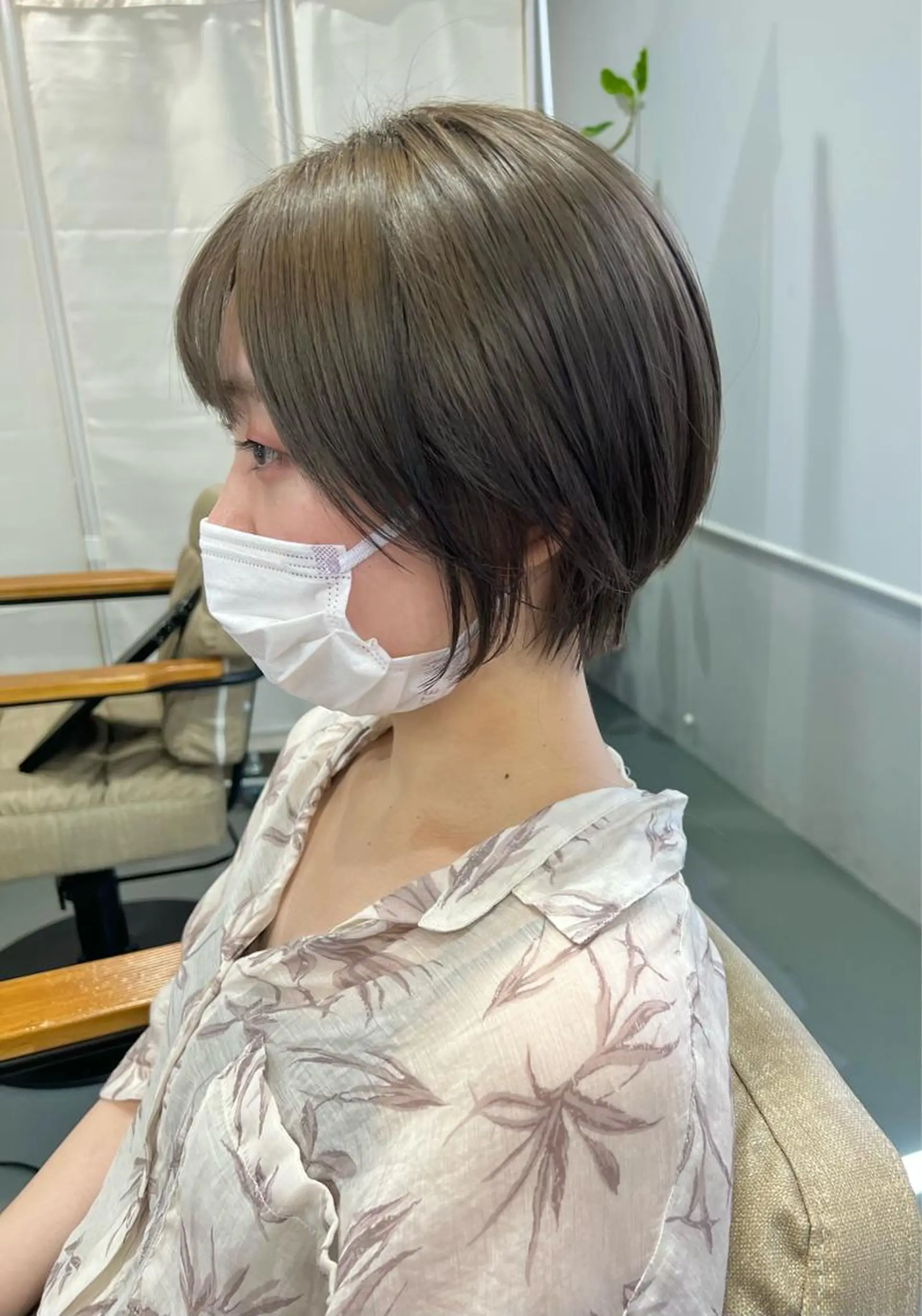 ショート カラー 目を惹く艶髪/髪質 改善カラー🤎ぐっちのヘアスタイル