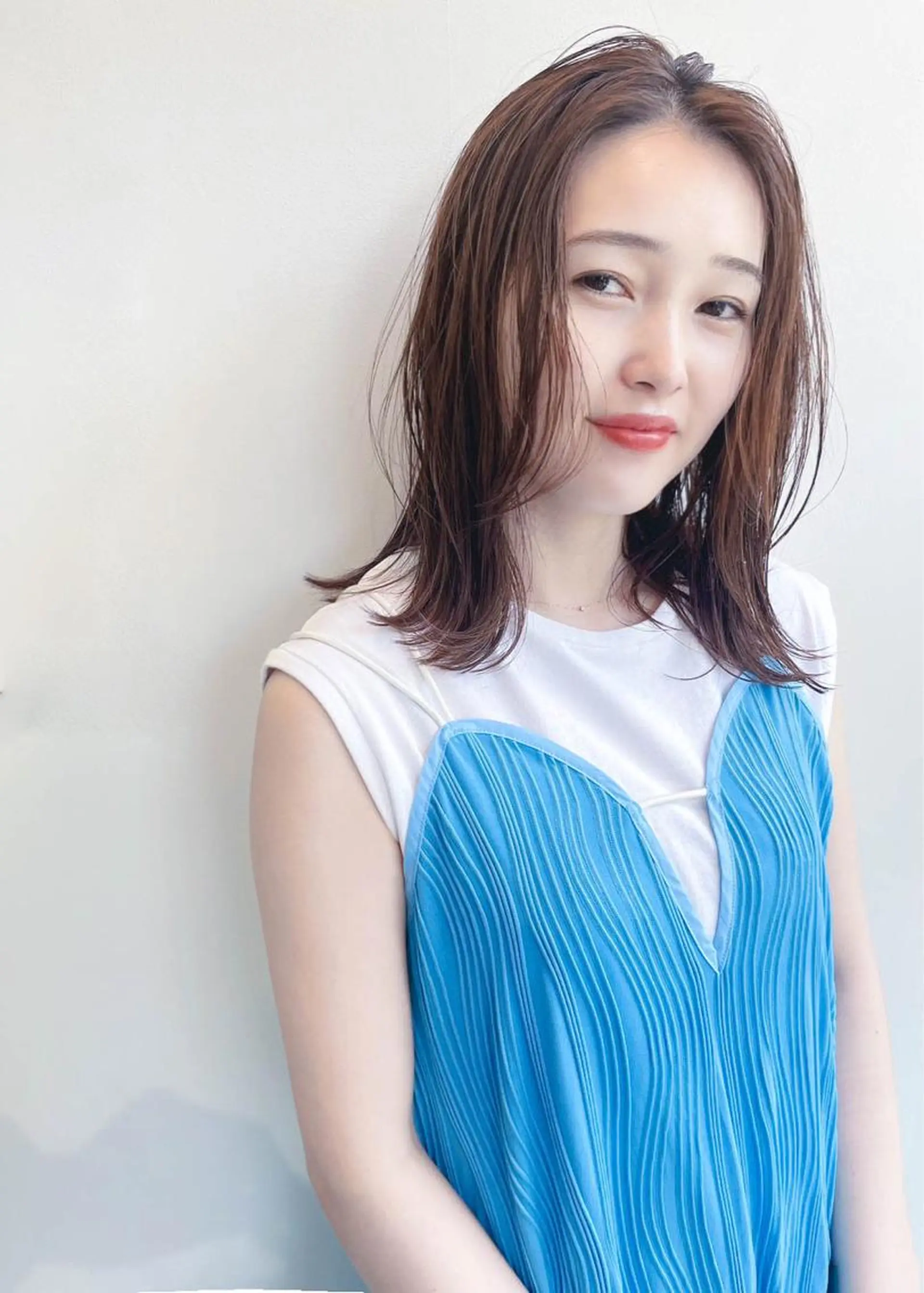 ミディアム カラー ill.所属・ill［イル］大須 kojimaのヘアスタイル