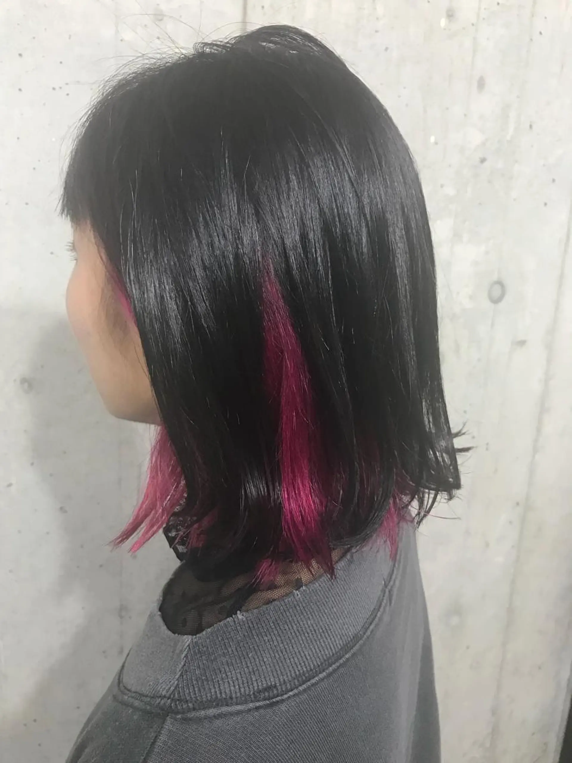 ミディアム カラー パーマ ヘアアレンジ メンズ キッズ ネイル マツエク・マツパ メンズインナーカラー インナーカラー サロンドミルク 原宿のヘアスタイル