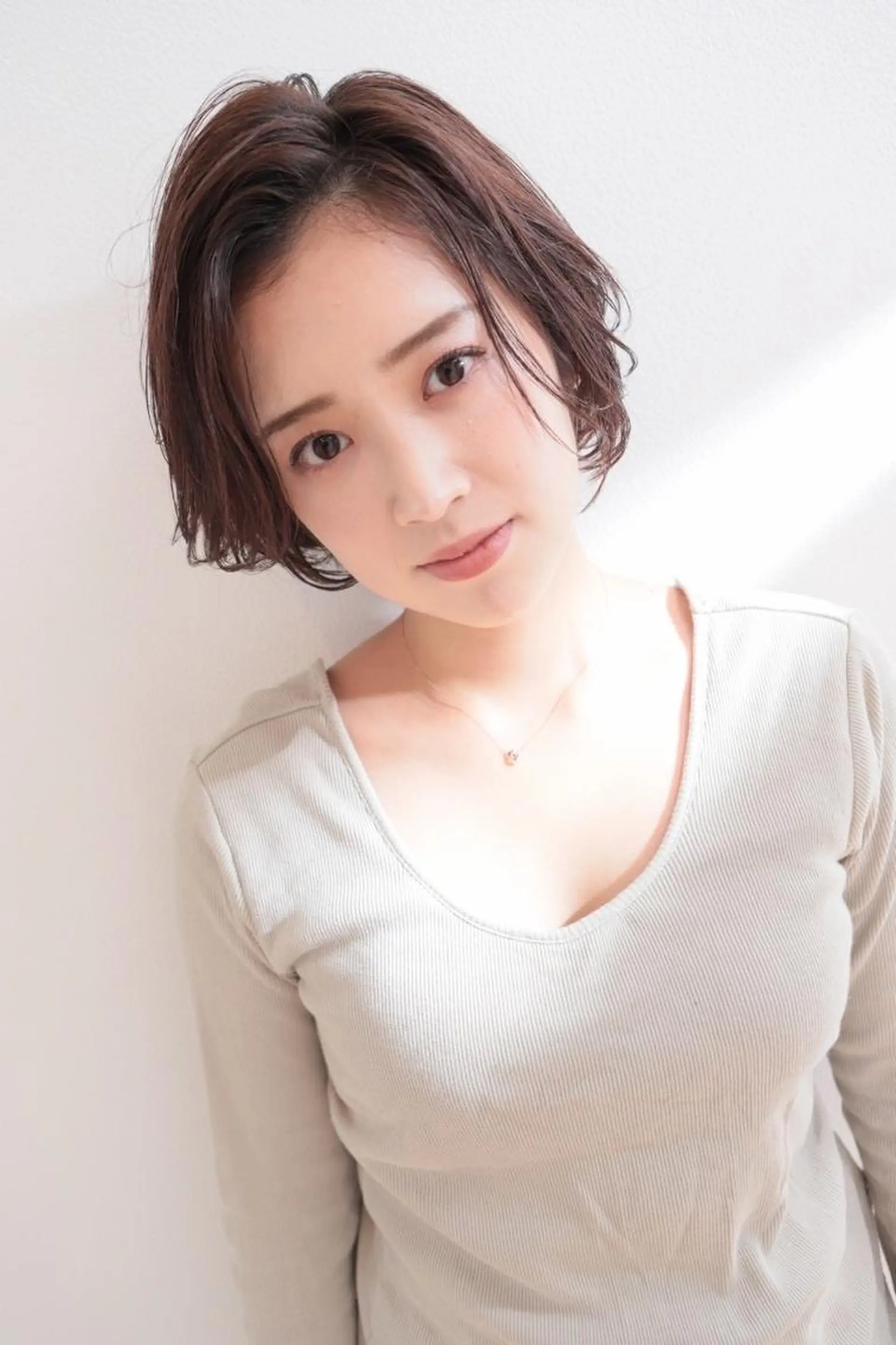 ショート 向井 美緒のヘアスタイル