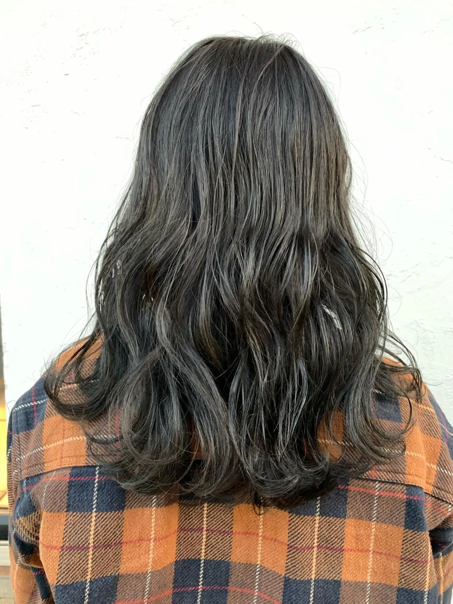 セミロング カラー 艶髪レイヤー上田 紗也🇰🇷💗のヘアスタイル