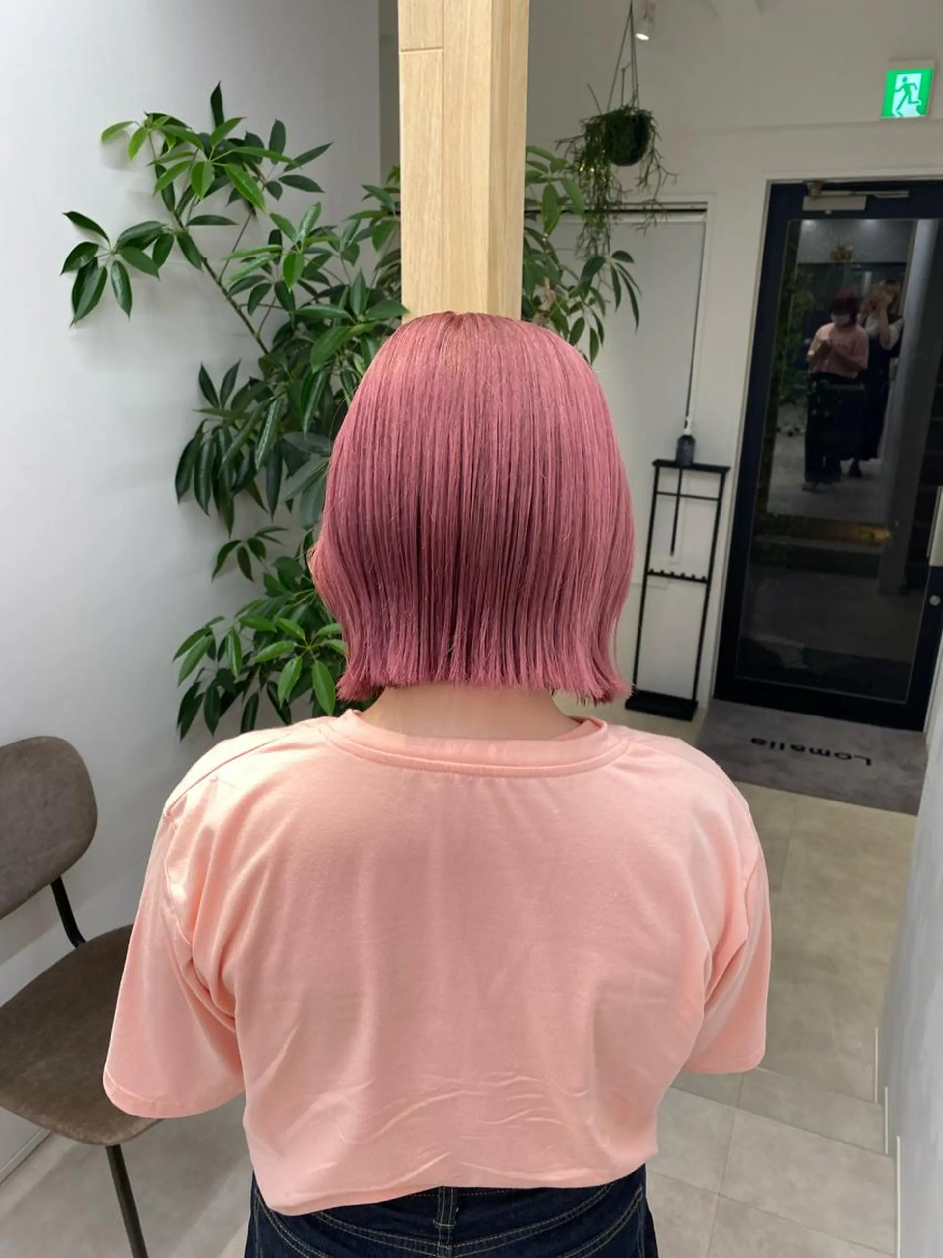 ミディアム カラー ボブ 艶カラー 🤍🫧/makoのヘアスタイル