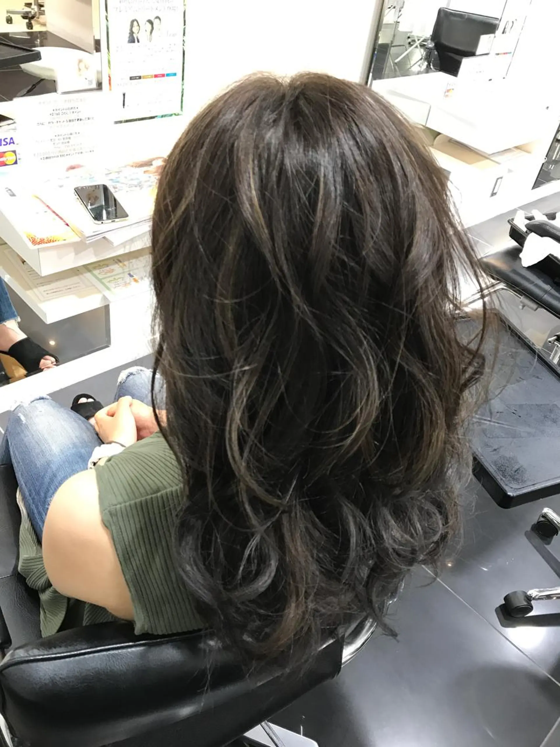 ロング カラー 関口 友行のヘアスタイル