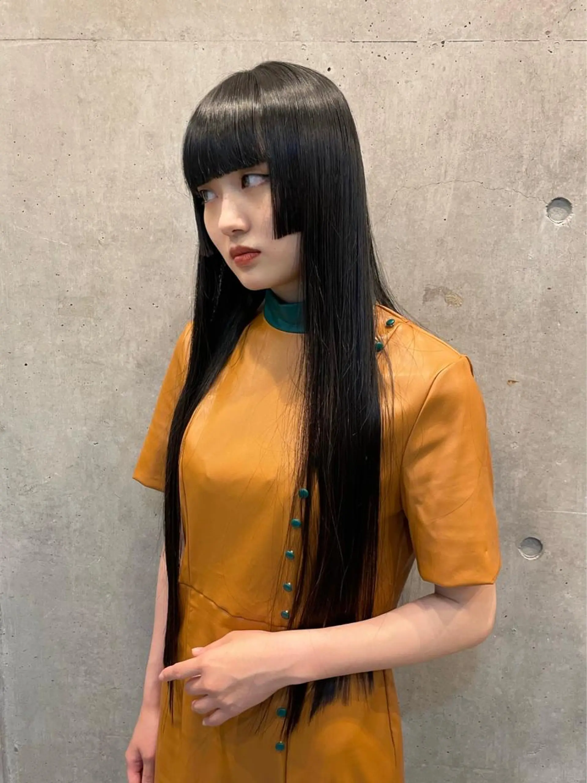 ロング カット ︎︎ yoshikiのヘアスタイル