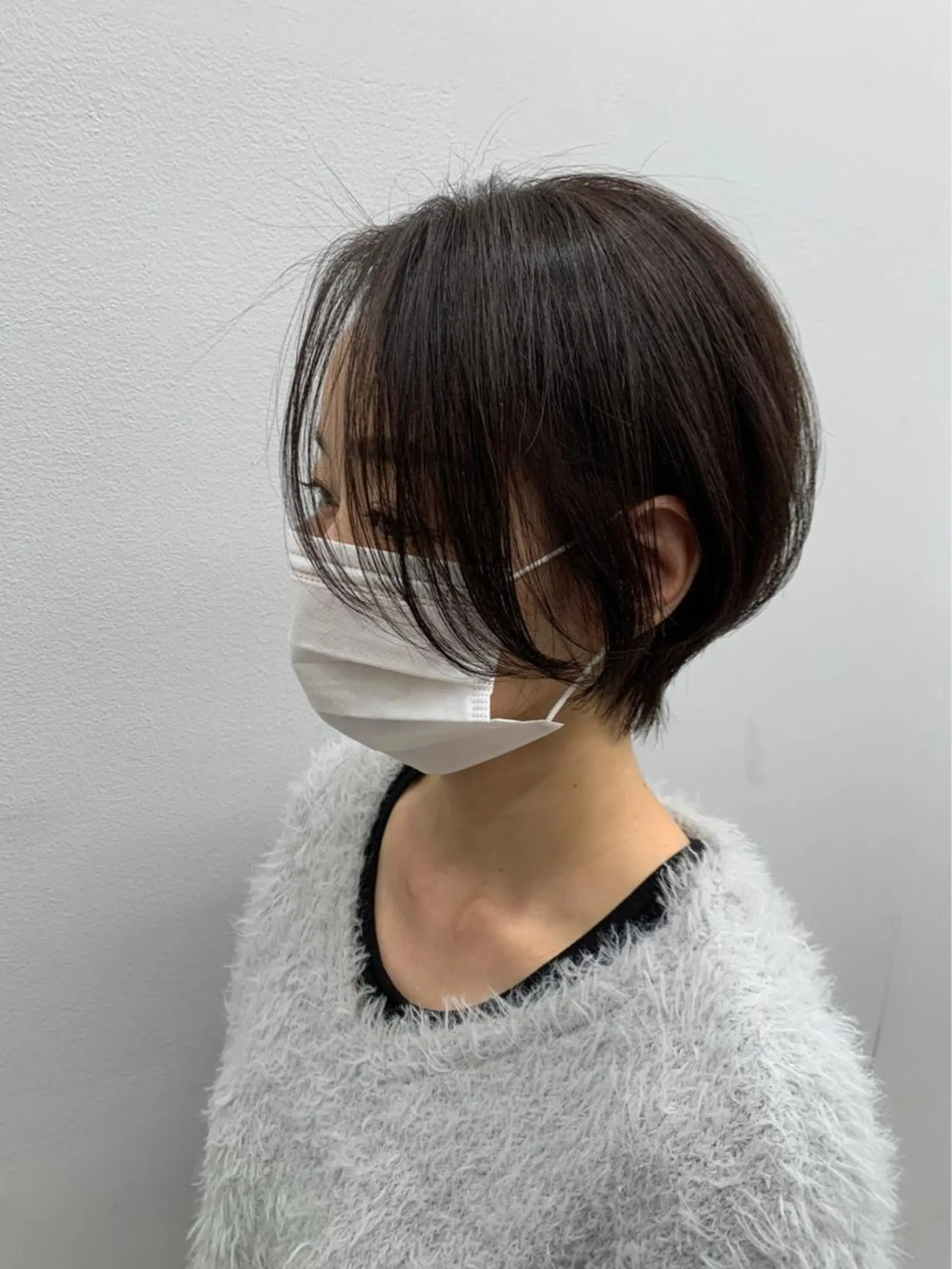 ショート カラー ショートヘア 京都レイヤーカット/ 縮毛矯正/羽柴りくのヘアスタイル