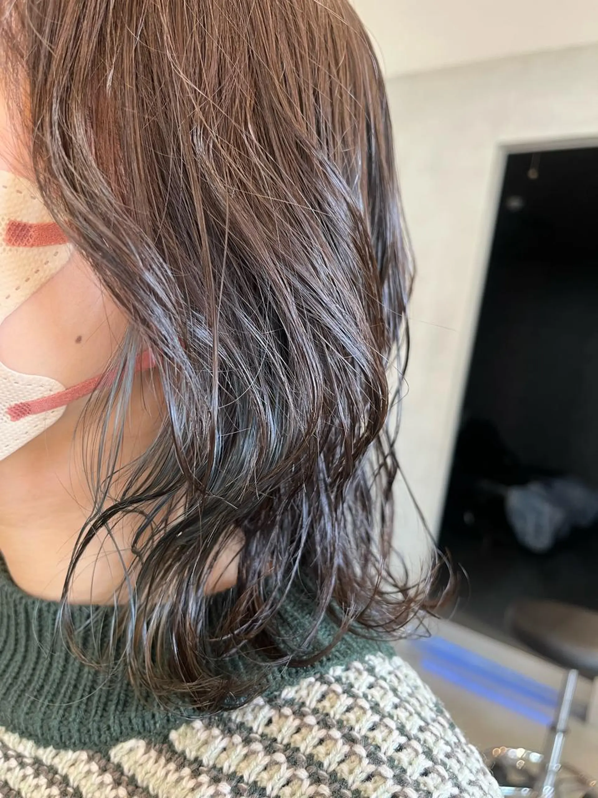 ミディアム JUNO所属・阪神西宮★JUNO 川﨑温子のヘアスタイル