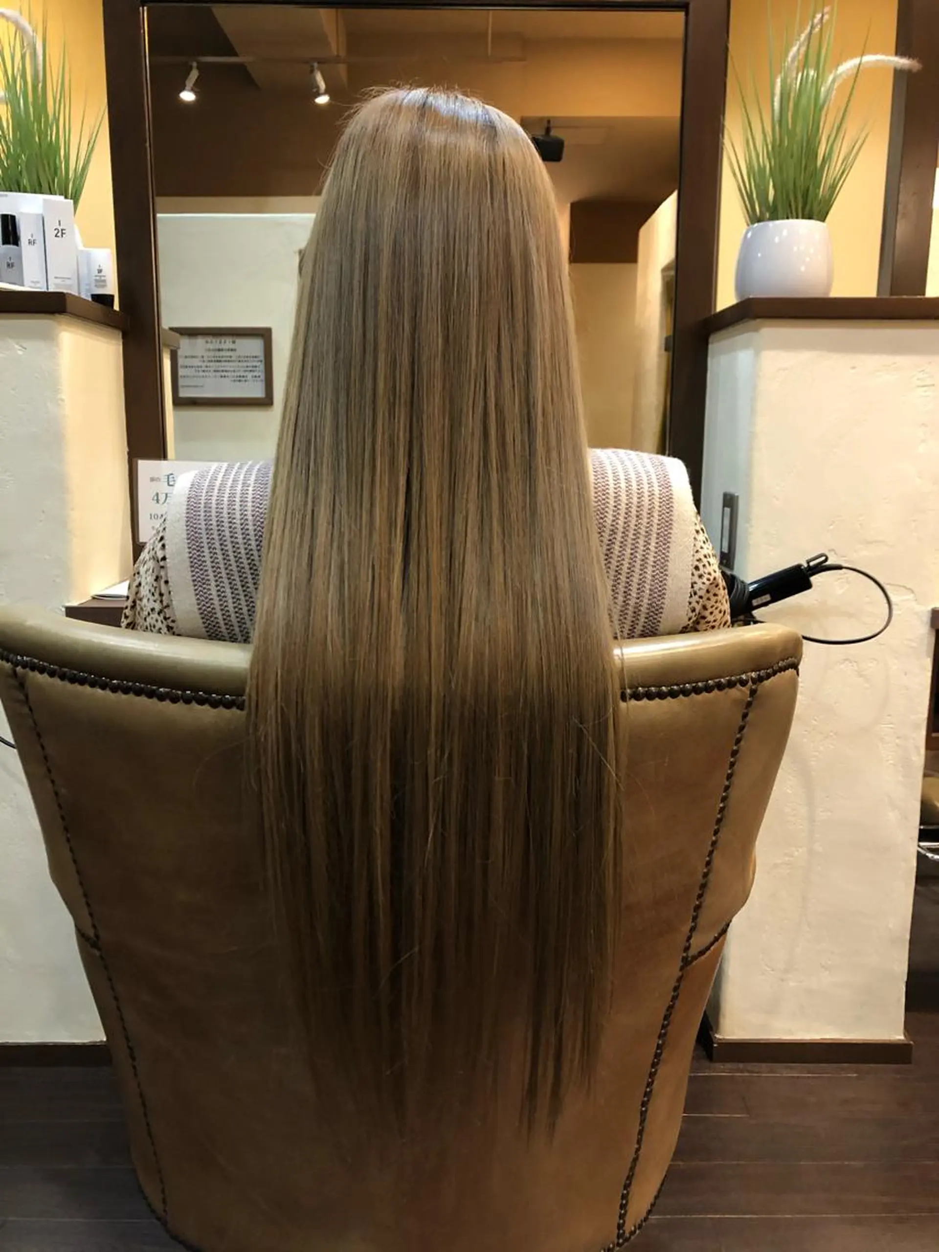 ロング カラー パーマ カット ヘアカラー I'm annex sala 南草津店所属・髪質改善/たにざわ しんごう≫南草津のヘアスタイル