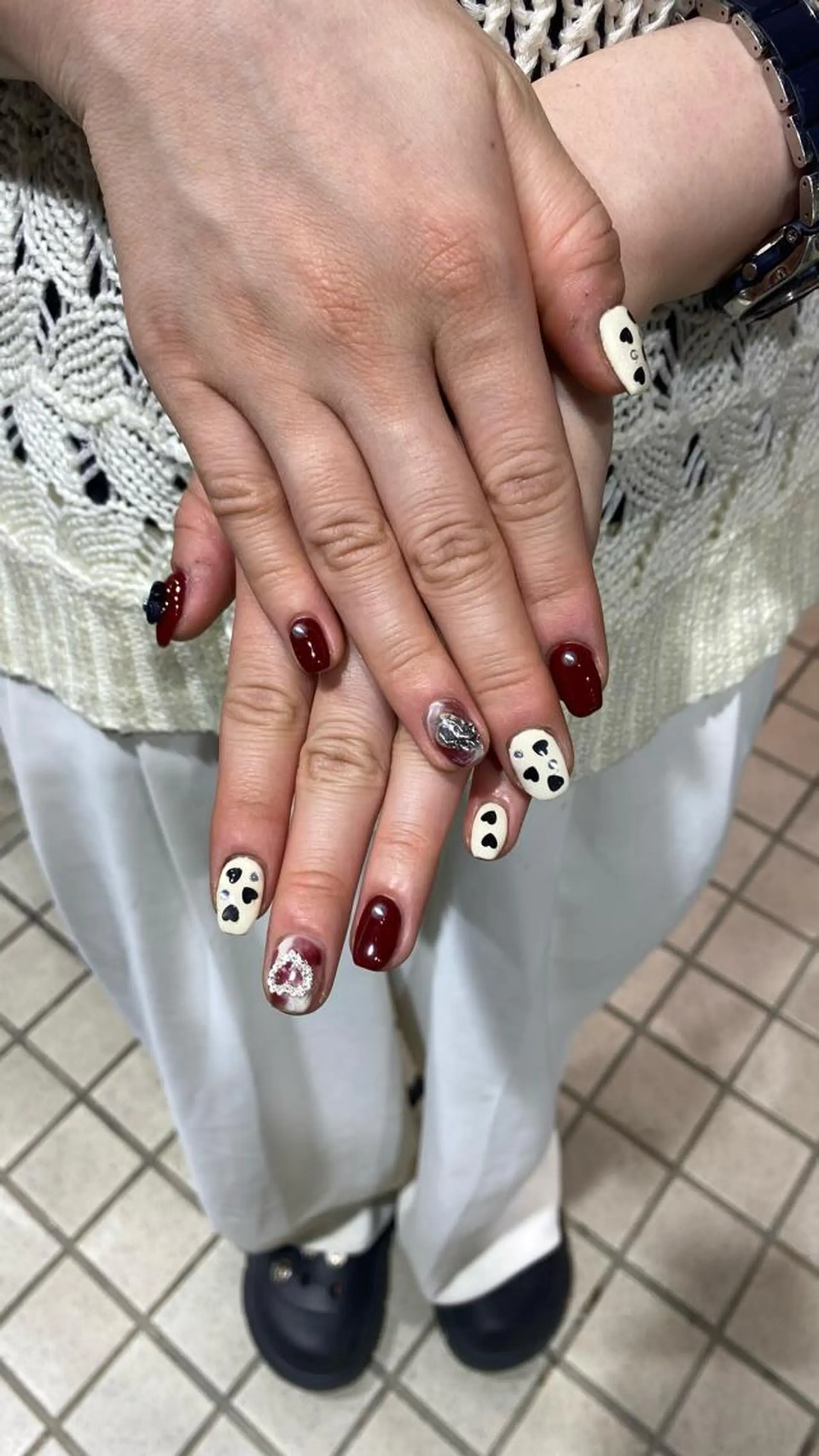 メンズ ネイル メンズブリーチ メンズハイライト メンズハイトーン メンズインナーカラー メンズ韓国風 ハンドネイル designcolo r/似合わせNOKAのその他イメージ