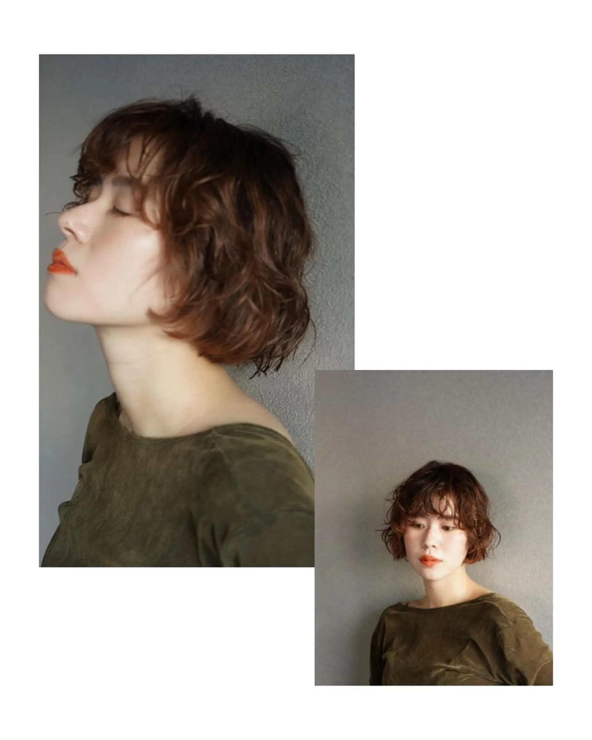 ミディアム THE DAY所属・AKI HASHIMOTOのヘアスタイル