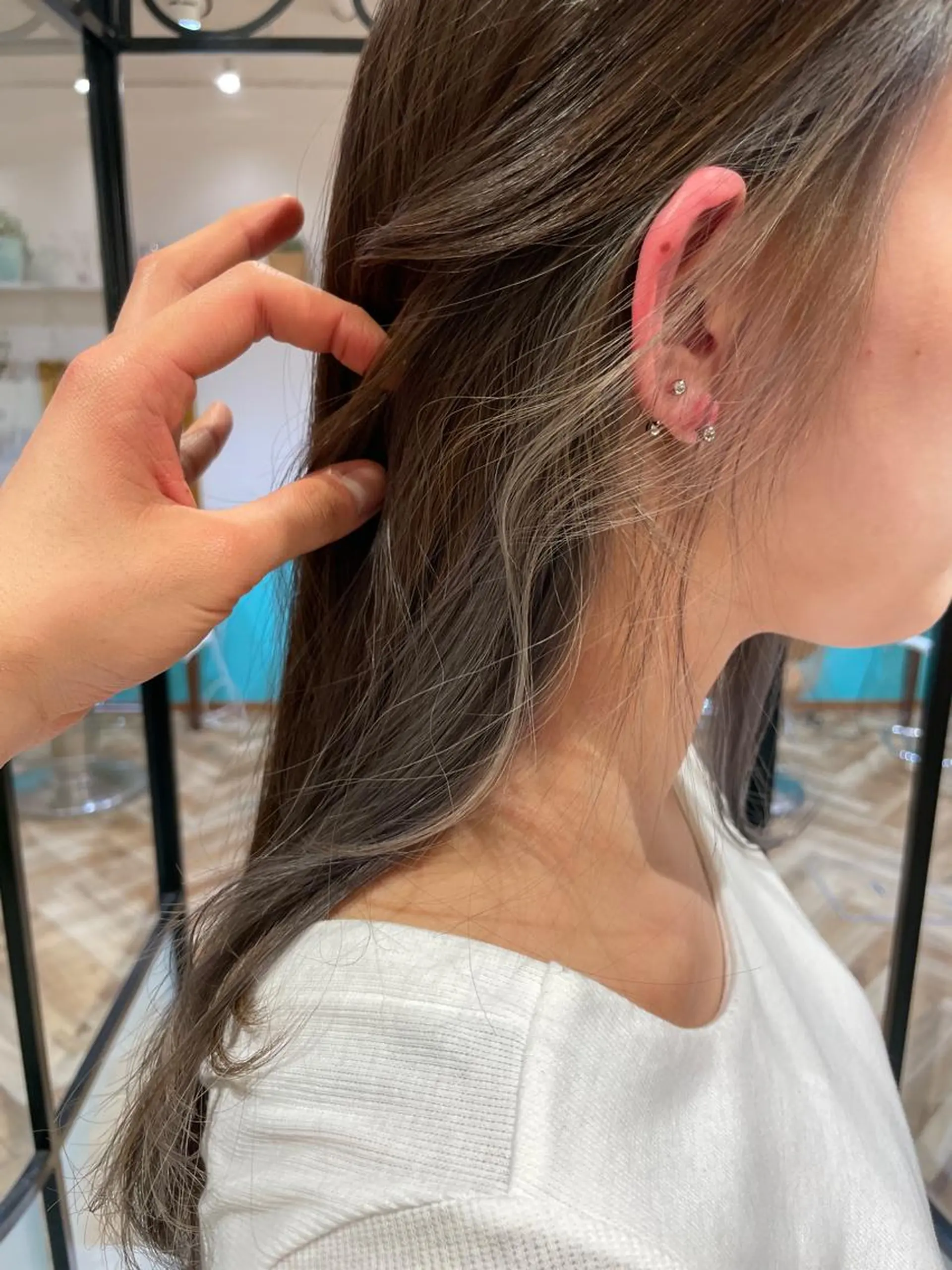 ロング カラー ヘアカラー トリートメント レイヤー/韓国ヘア 縮毛矯正🫧鈴木颯のヘアスタイル