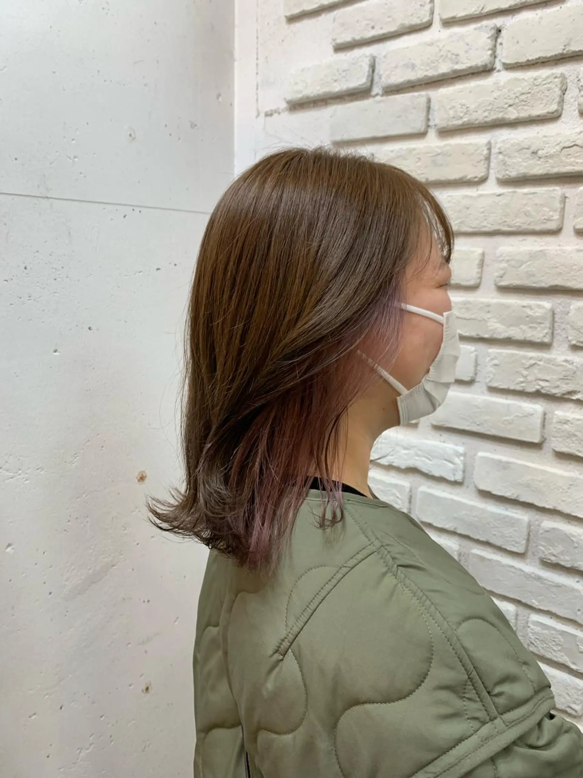 カラー hozumi bilanciaのヘアスタイル