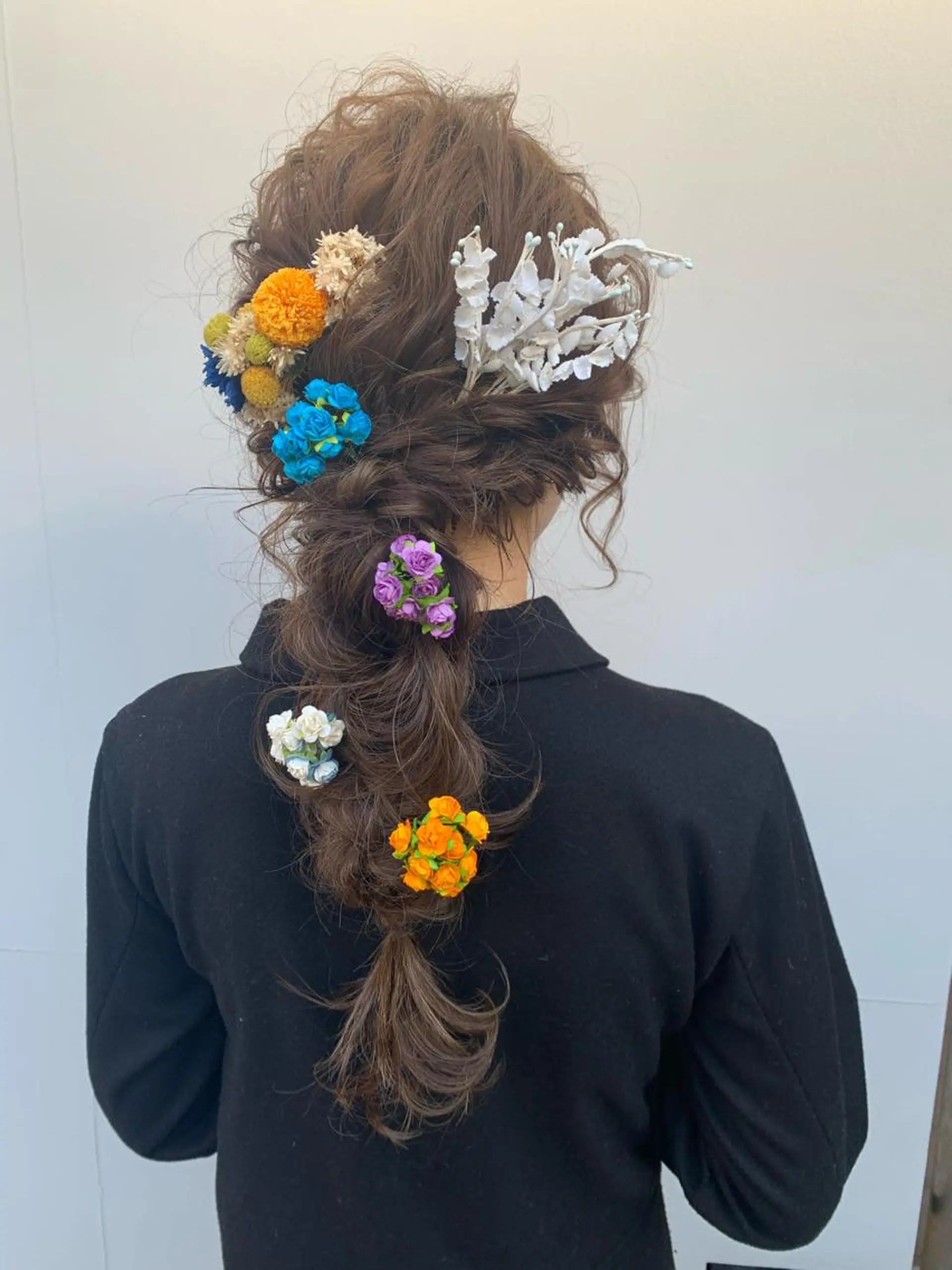 ロング ヘアアレンジ 卒業式のヘアスタイル hub hair 透明感/レイヤーのヘアスタイル