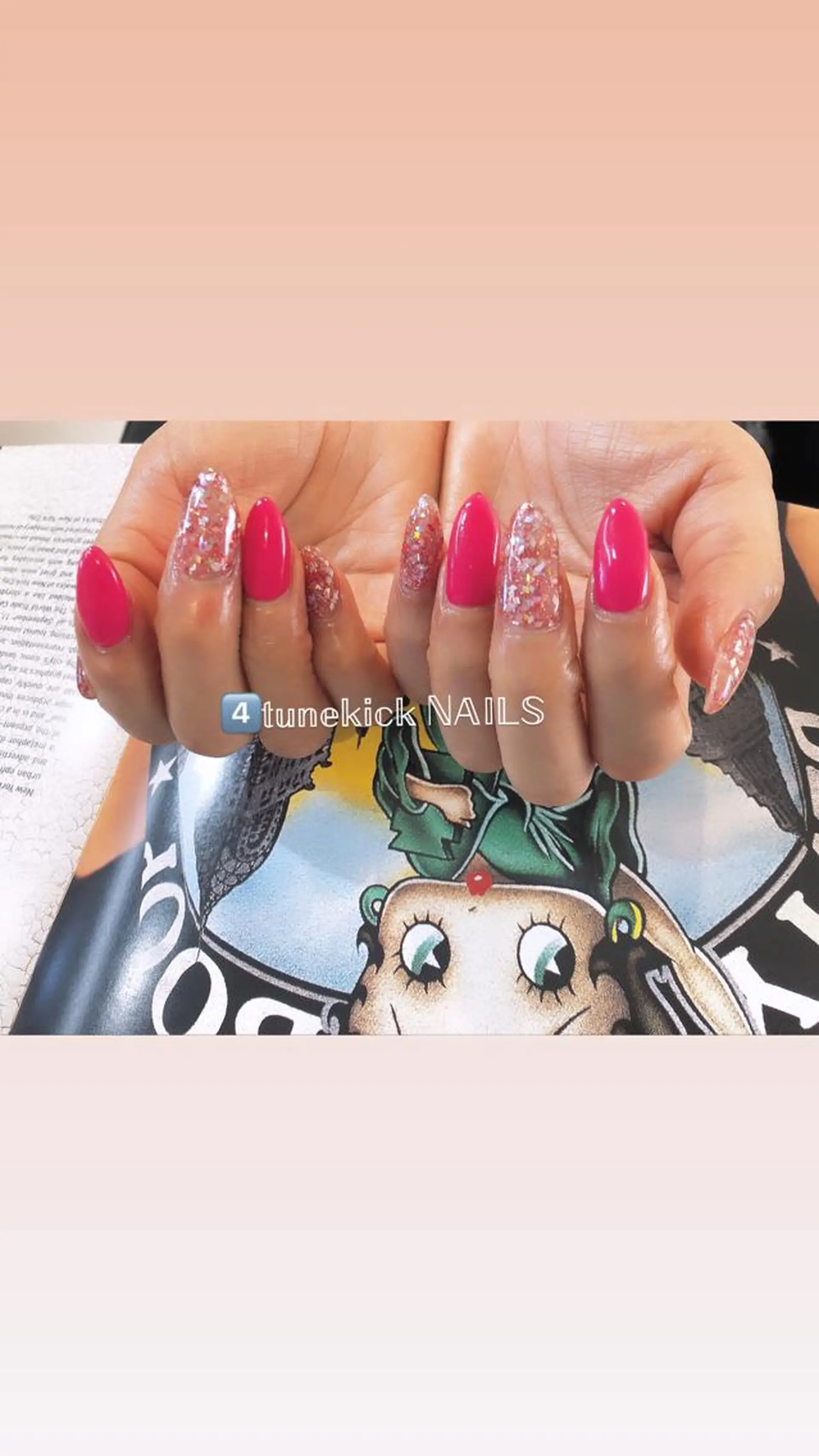 ネイル 4tunekick NAILS(フォーチュンキックネイルズ)所属・光森 淳子のネイルデザイン