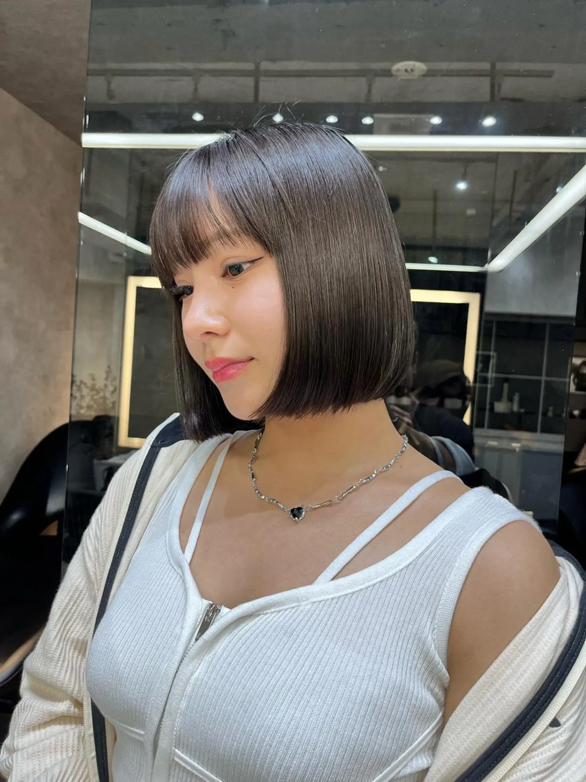 ショート カラー 池袋/似合わせ/縮毛 髪質改善【ugen】のヘアスタイル