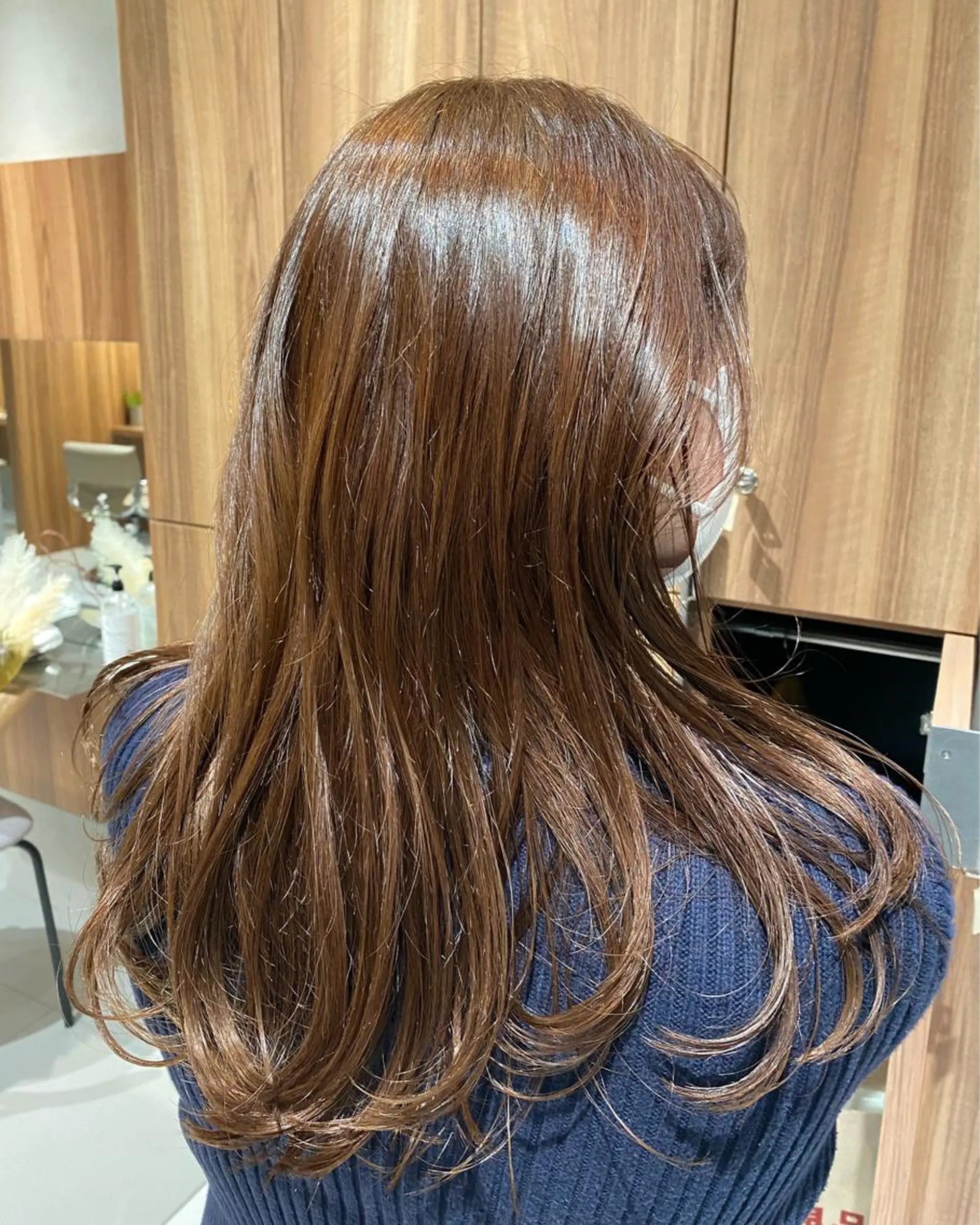 カラー 透明感モテ艶髪カラー Gallicaイリサのヘアスタイル