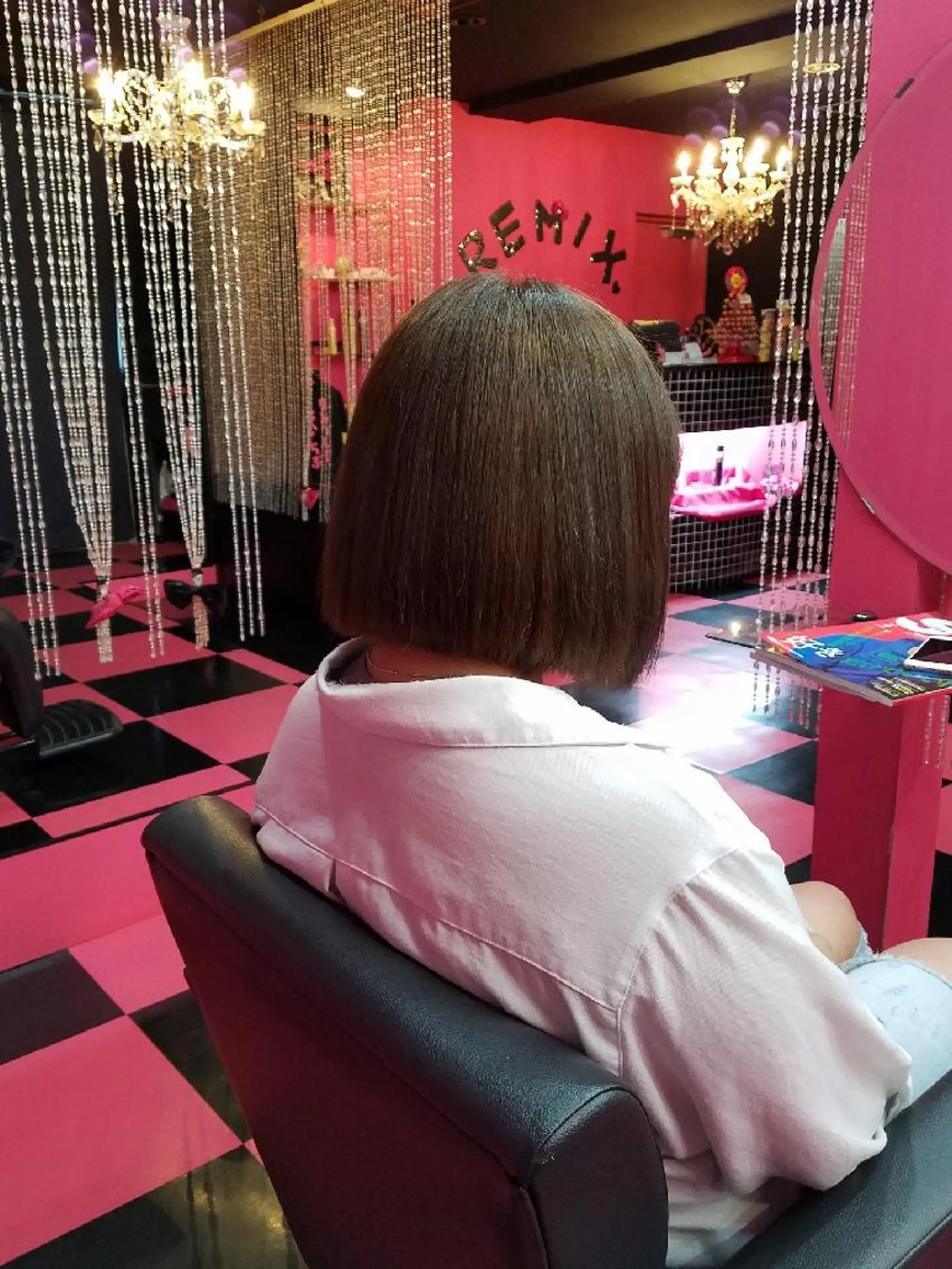 ミディアム カラー ブリーチ ダブルカラー REMIX　by　  Love　hairのヘアスタイル