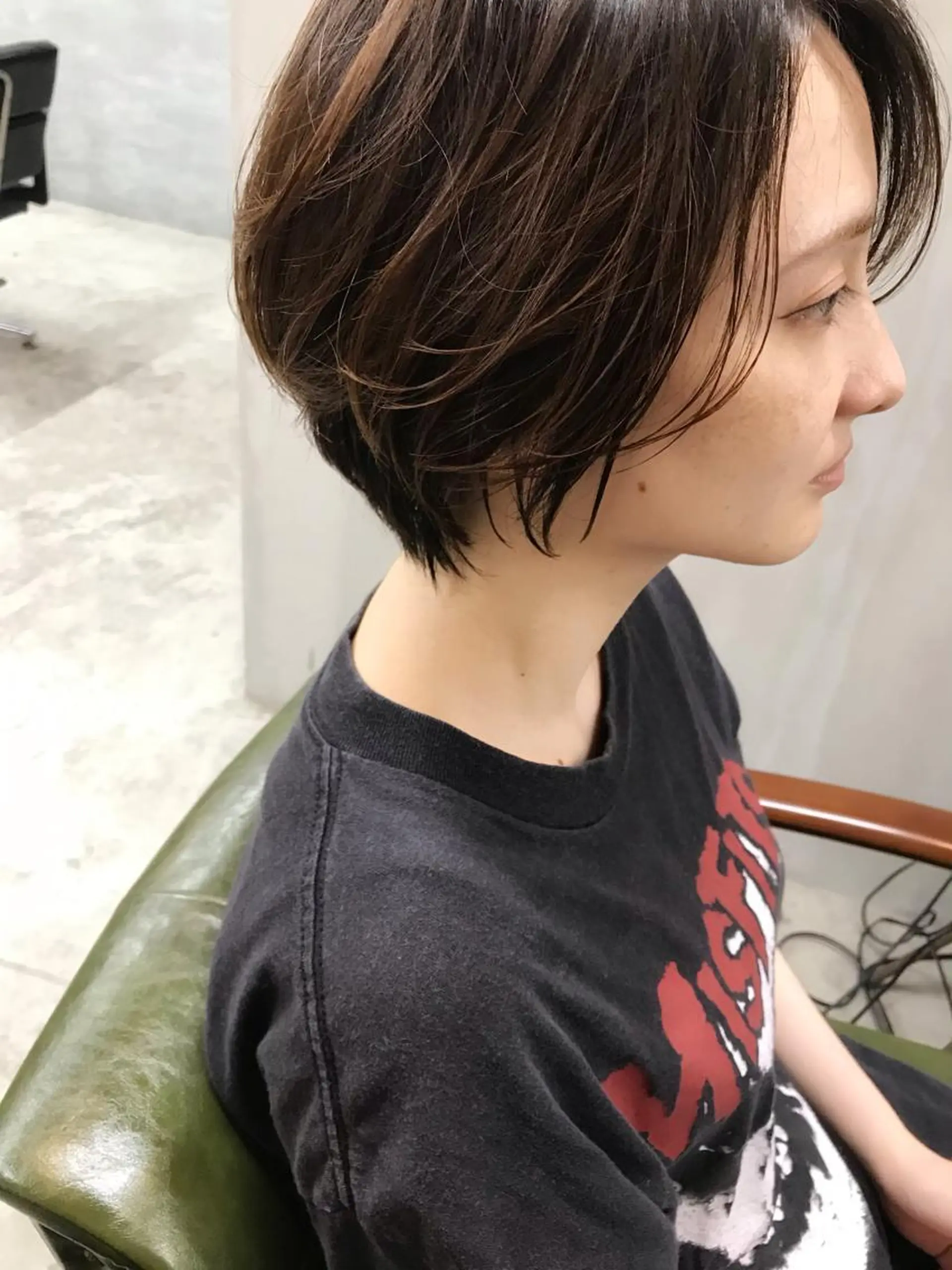 ショート カット ヘアカラー 韓国 / 中国ヘア 🦋Noniのヘアスタイル