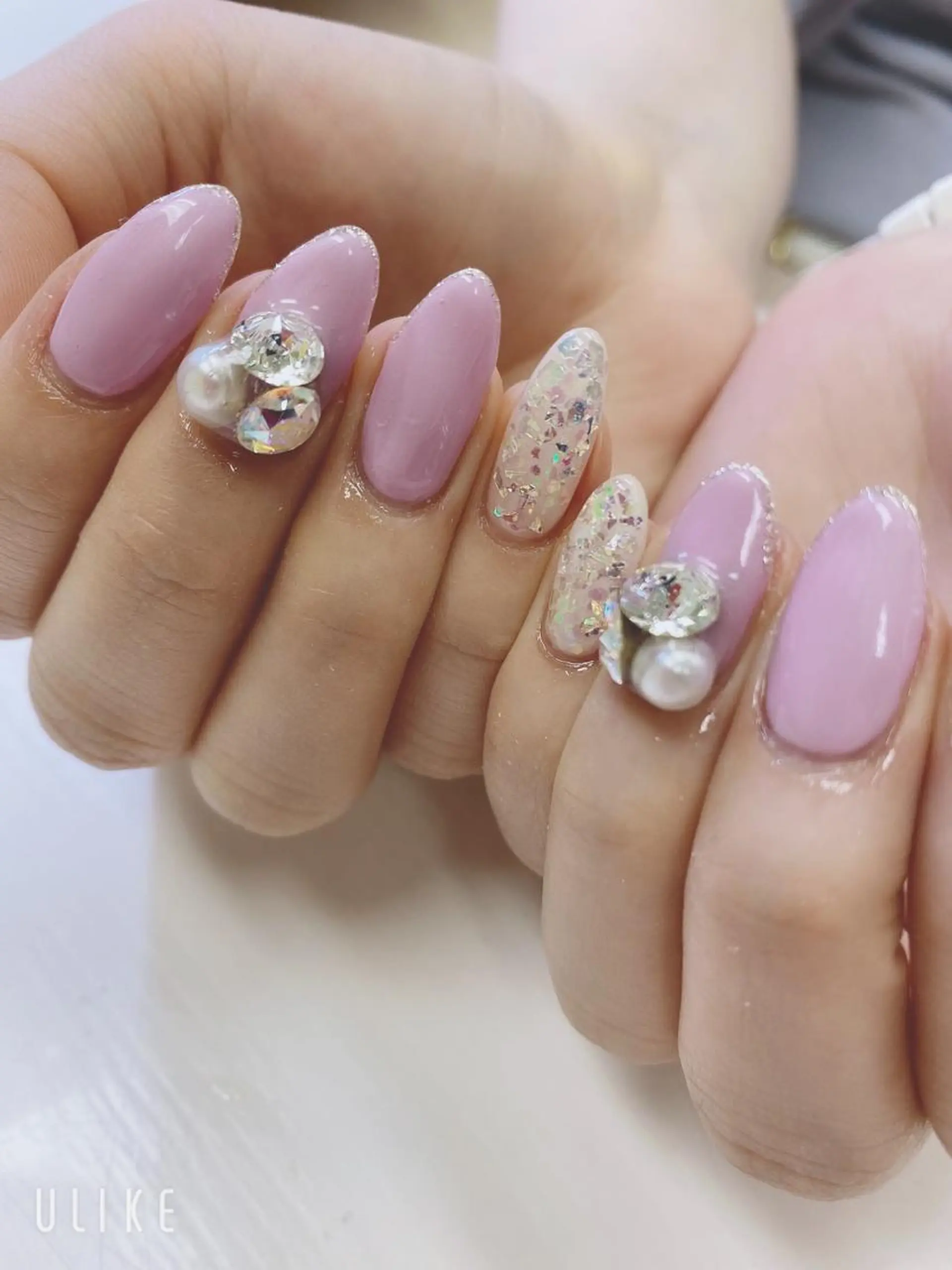 ミディアム ハンドネイル JNA認定講師🌸 RIEのネイルデザイン