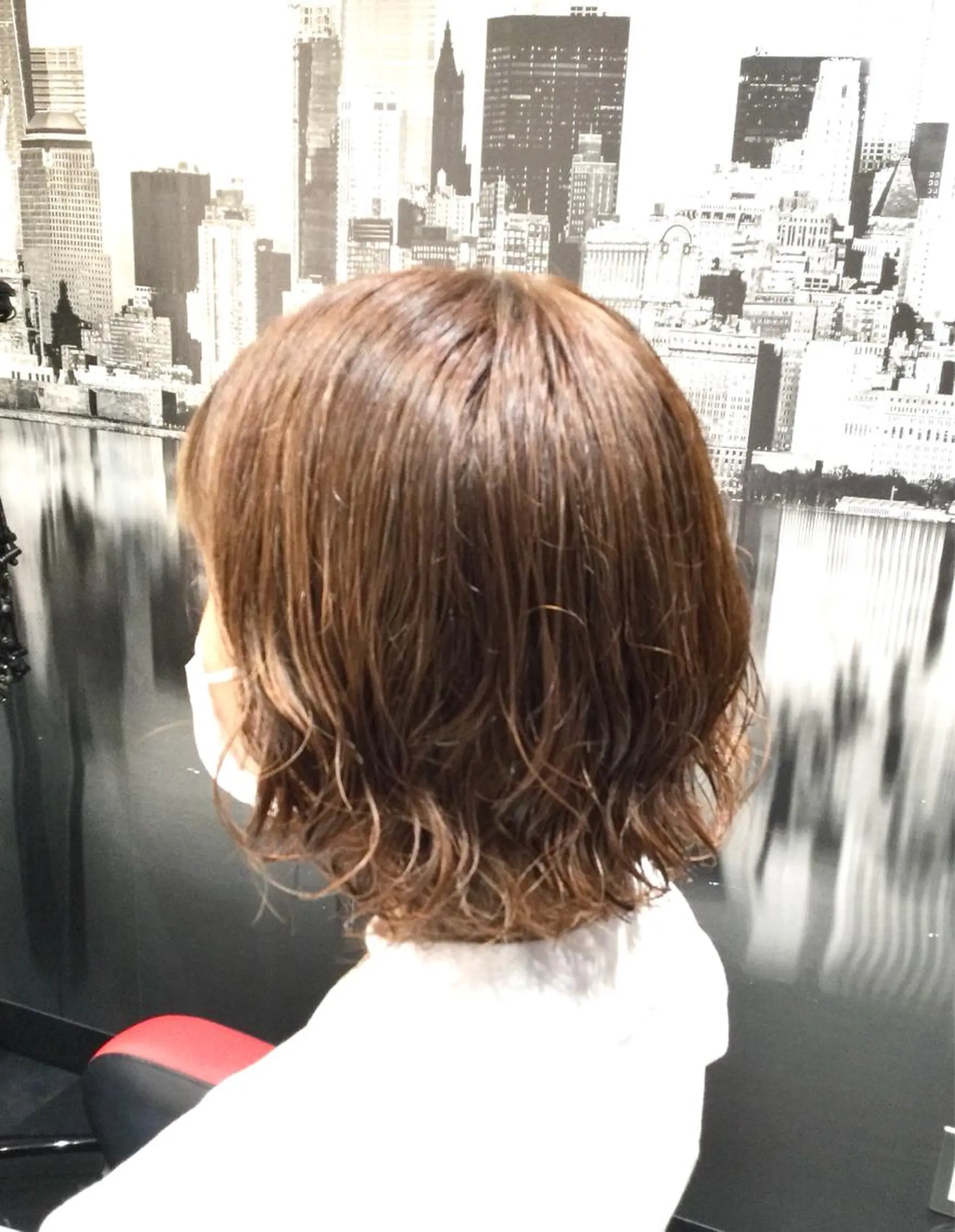 ショート カラー パーマ Annon プライベートサロンのヘアスタイル