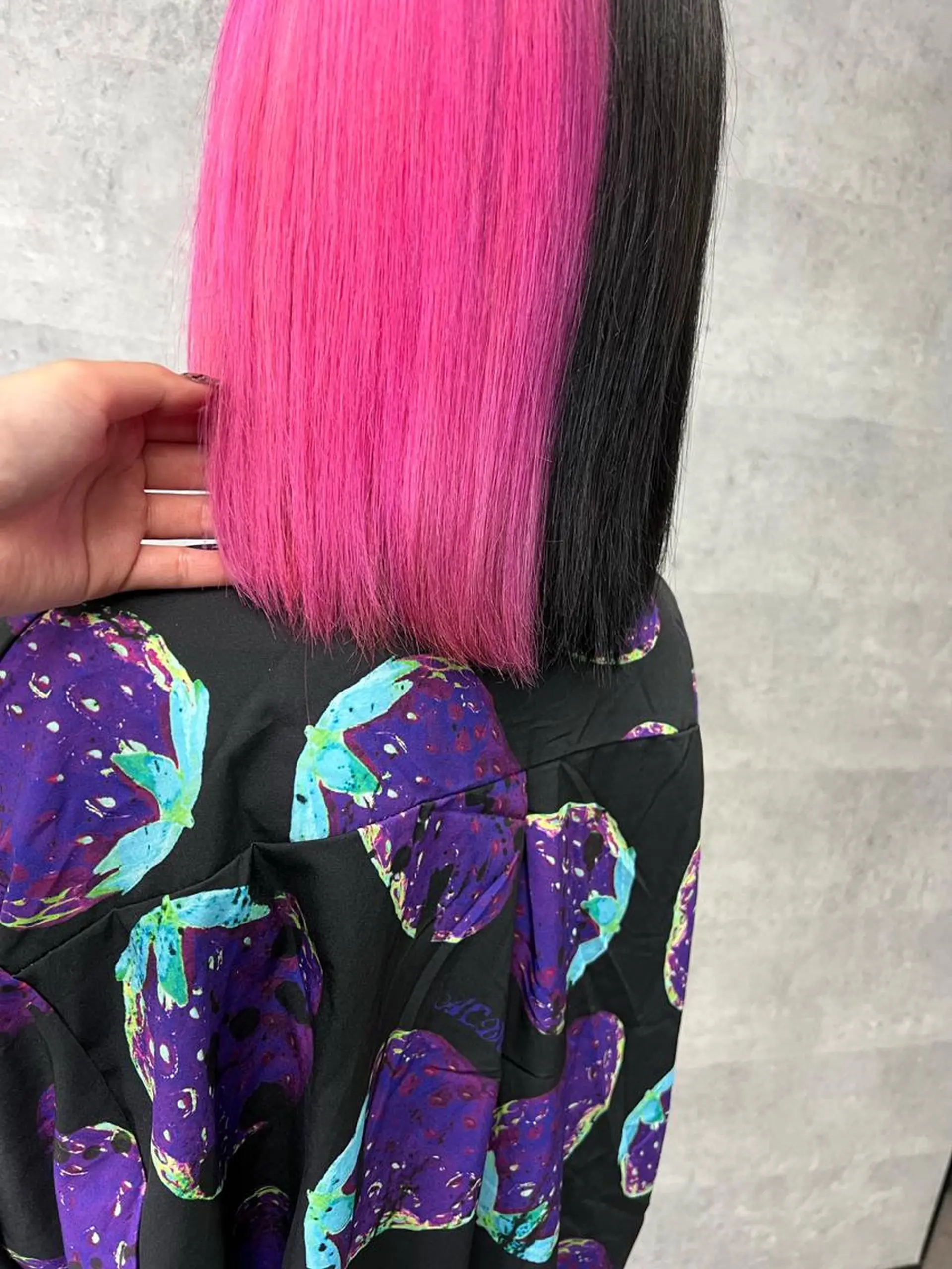 セミロング カラー ヘアカラー トリートメント シールエクステ特化 ハイトーン、NANAのヘアスタイル