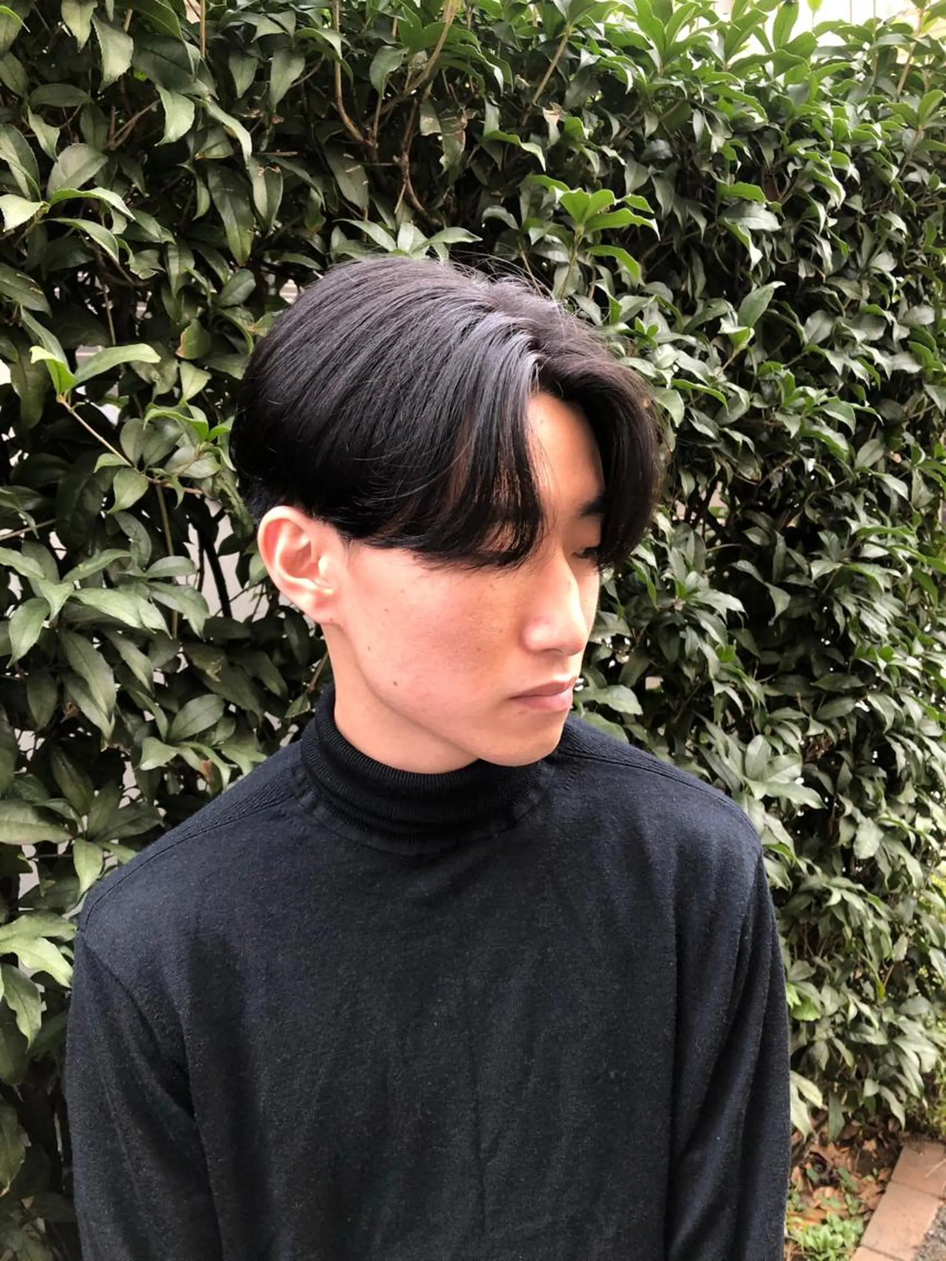 メンズ センターパート カット STRINGS 下北沢所属・【メンズ特化】 金子諒磨のヘアスタイル