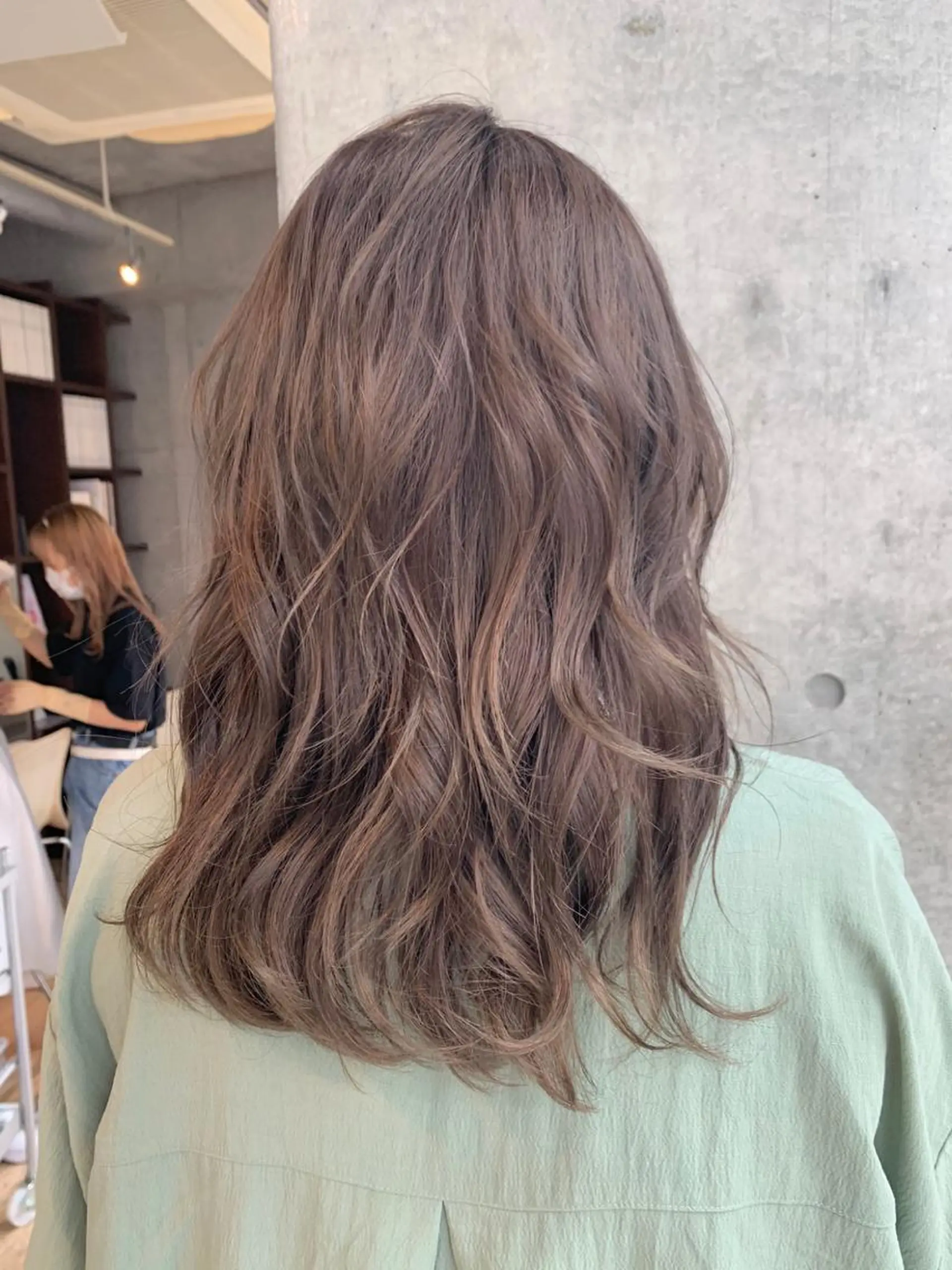 セミロング fifth所属・きたみ すずのヘアスタイル