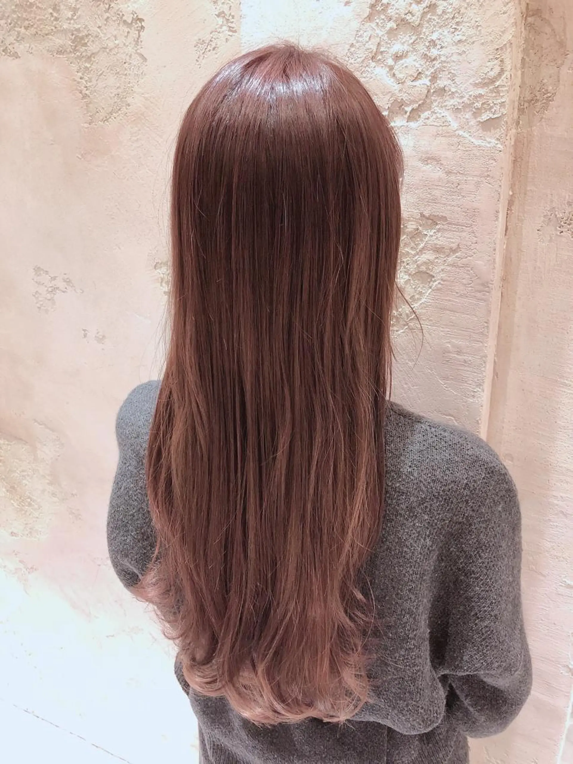 ミディアム カット ヘアカラー トリートメント 代表山口ひな 髪質改善のプロのヘアスタイル