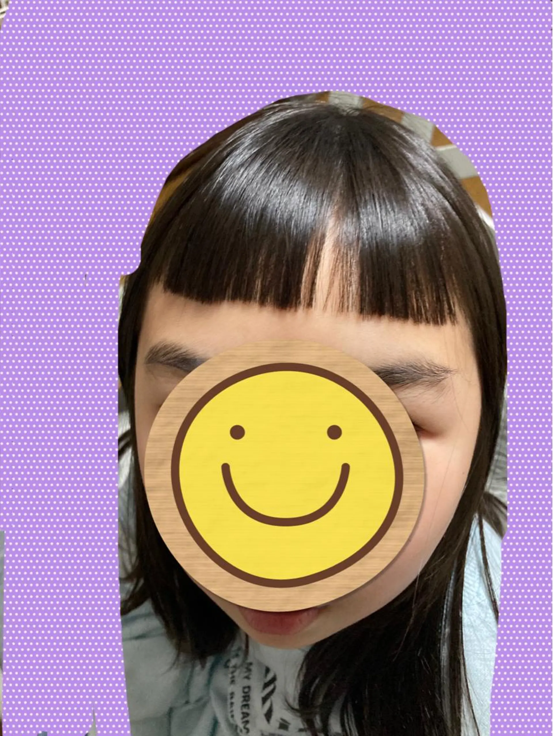 セミロング キッズ Hair room Leaのヘアスタイル