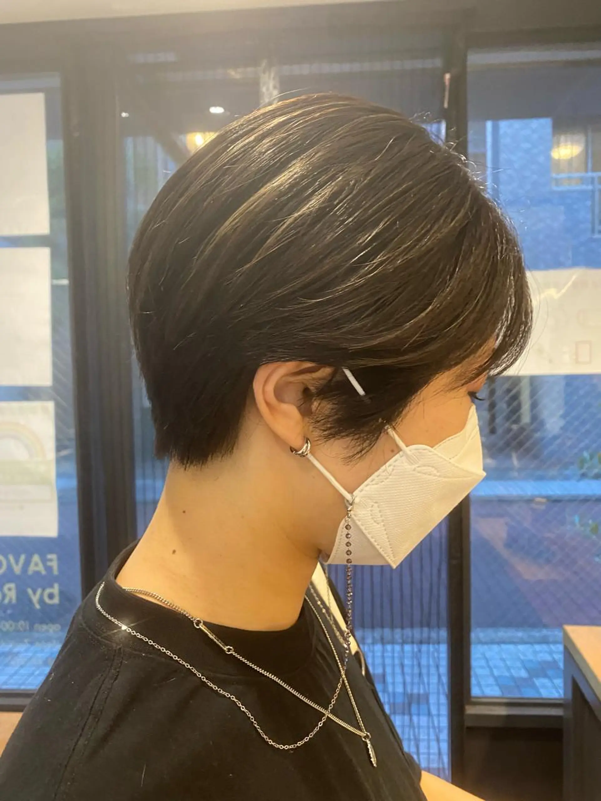 ショート ショートヘア 田村 りなのヘアスタイル