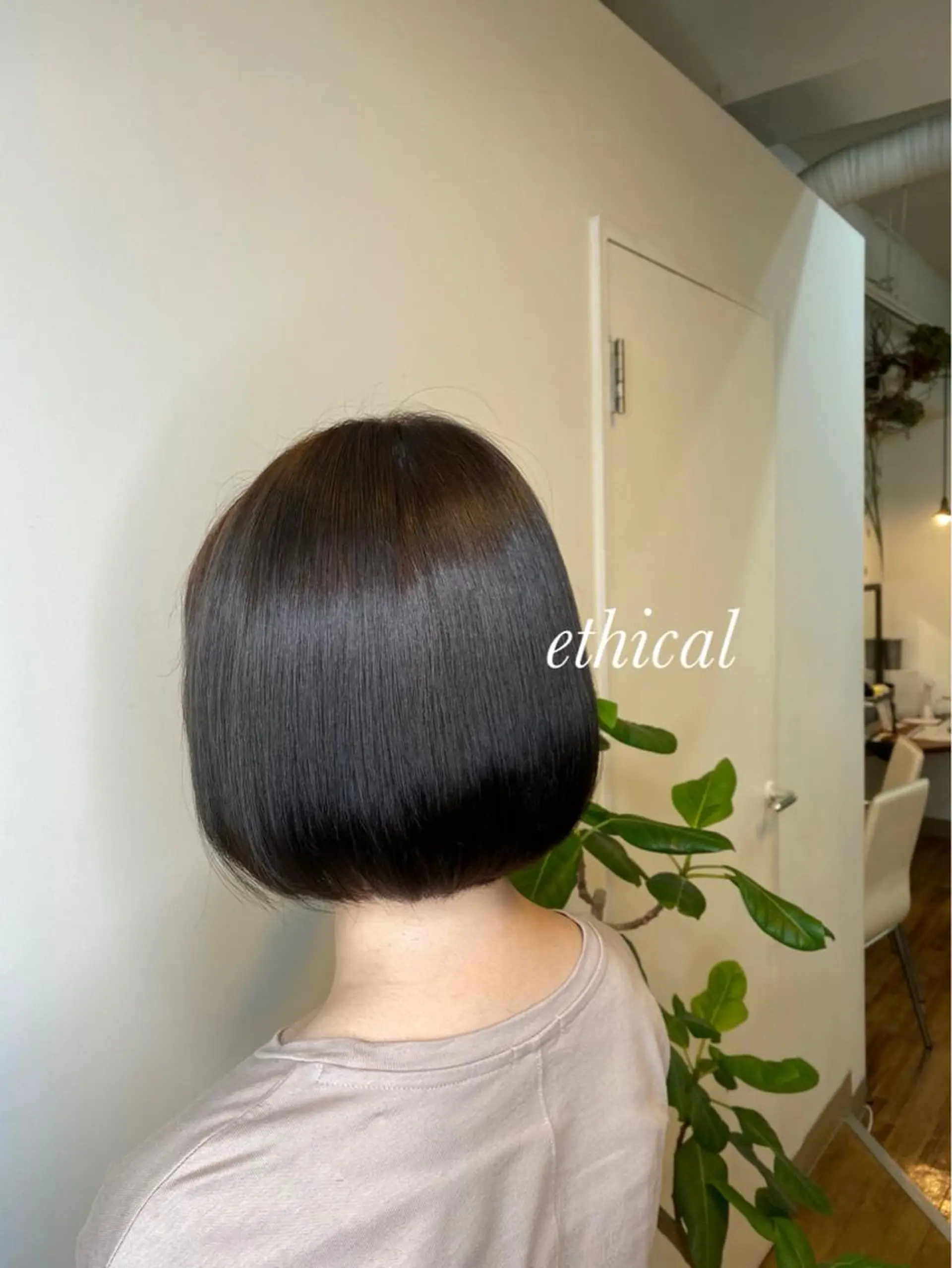 ミディアム パーマ 【エシカル】 HOSOMIのヘアスタイル