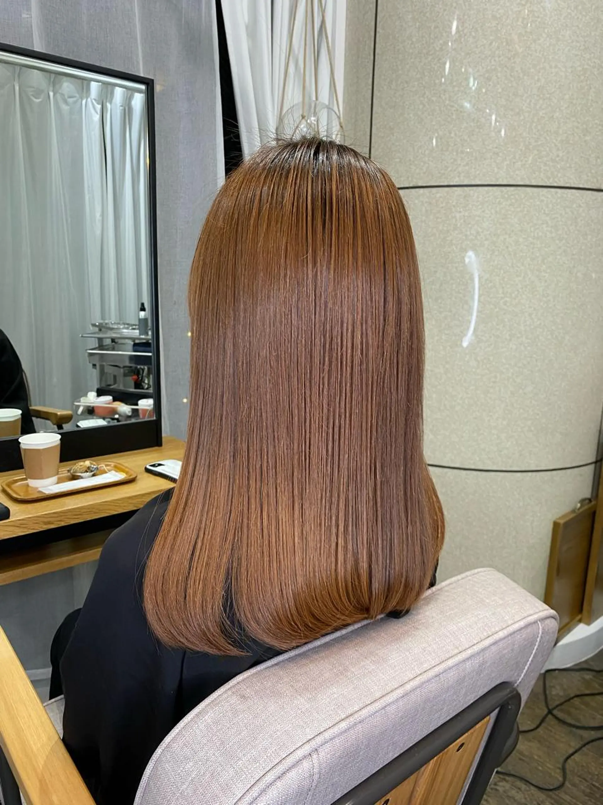 ミディアム パーマ ミディアムパーマ 髪質改善 縮毛矯正 酸性ストレート ストレートパーマ 縮毛矯正 トリートメント 統括マネージャー/ 髪のドクター/前原悟のヘアスタイル