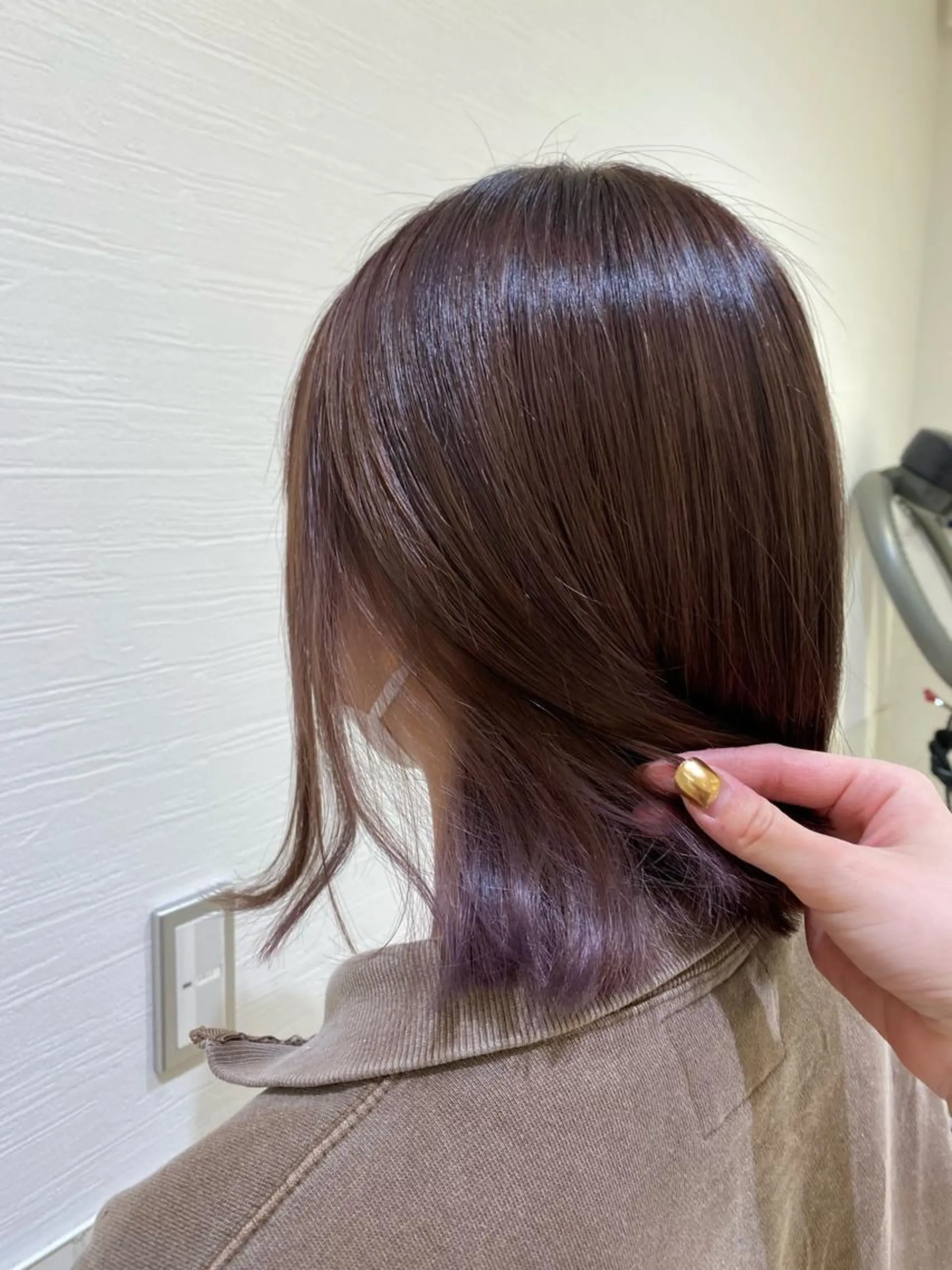 ミディアム カラー ナチュラル艶カラー 🤎maoのヘアスタイル