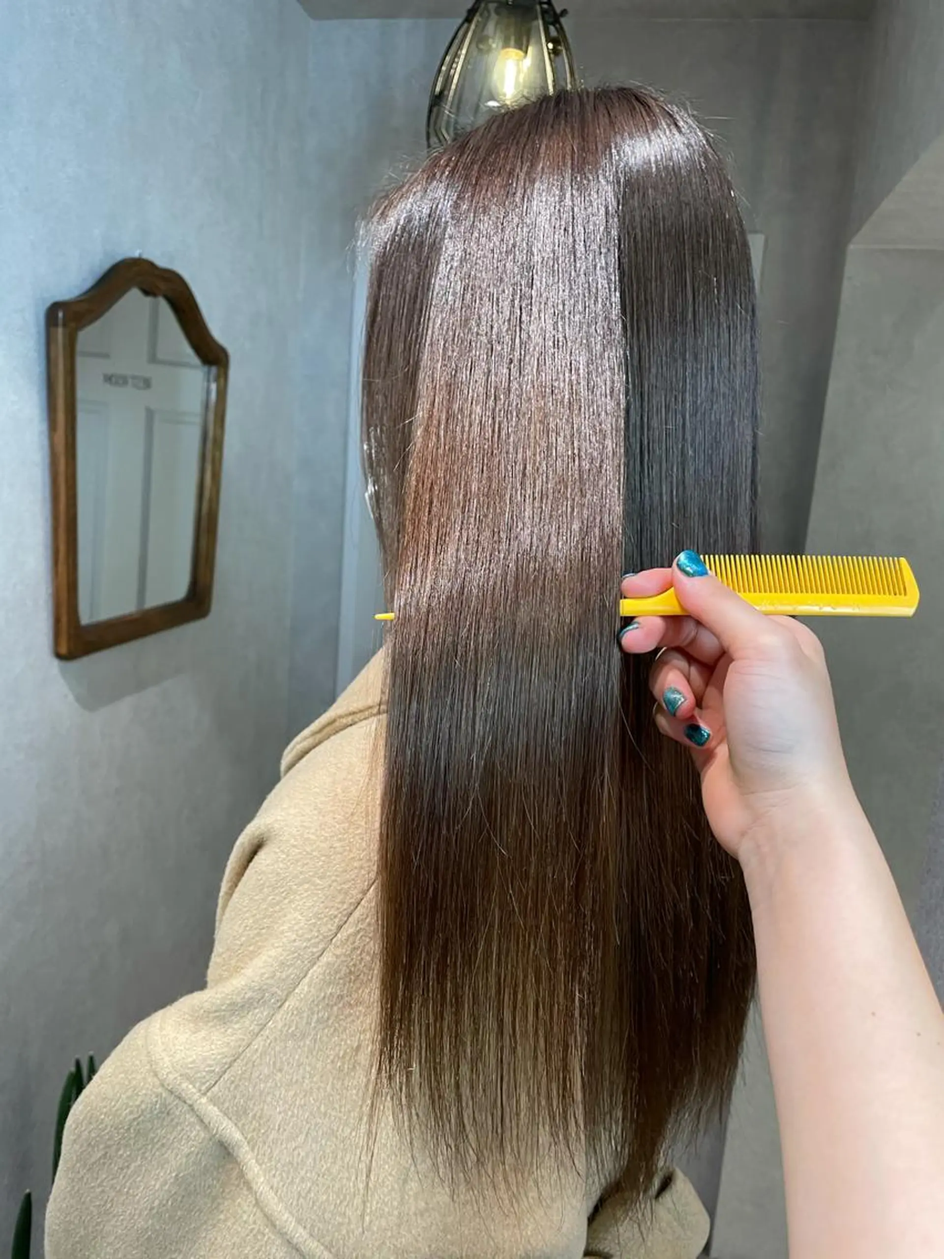 カラー 髪質改善 トリートメント ナチュラル透明感🌱 小山美樹子のヘアスタイル