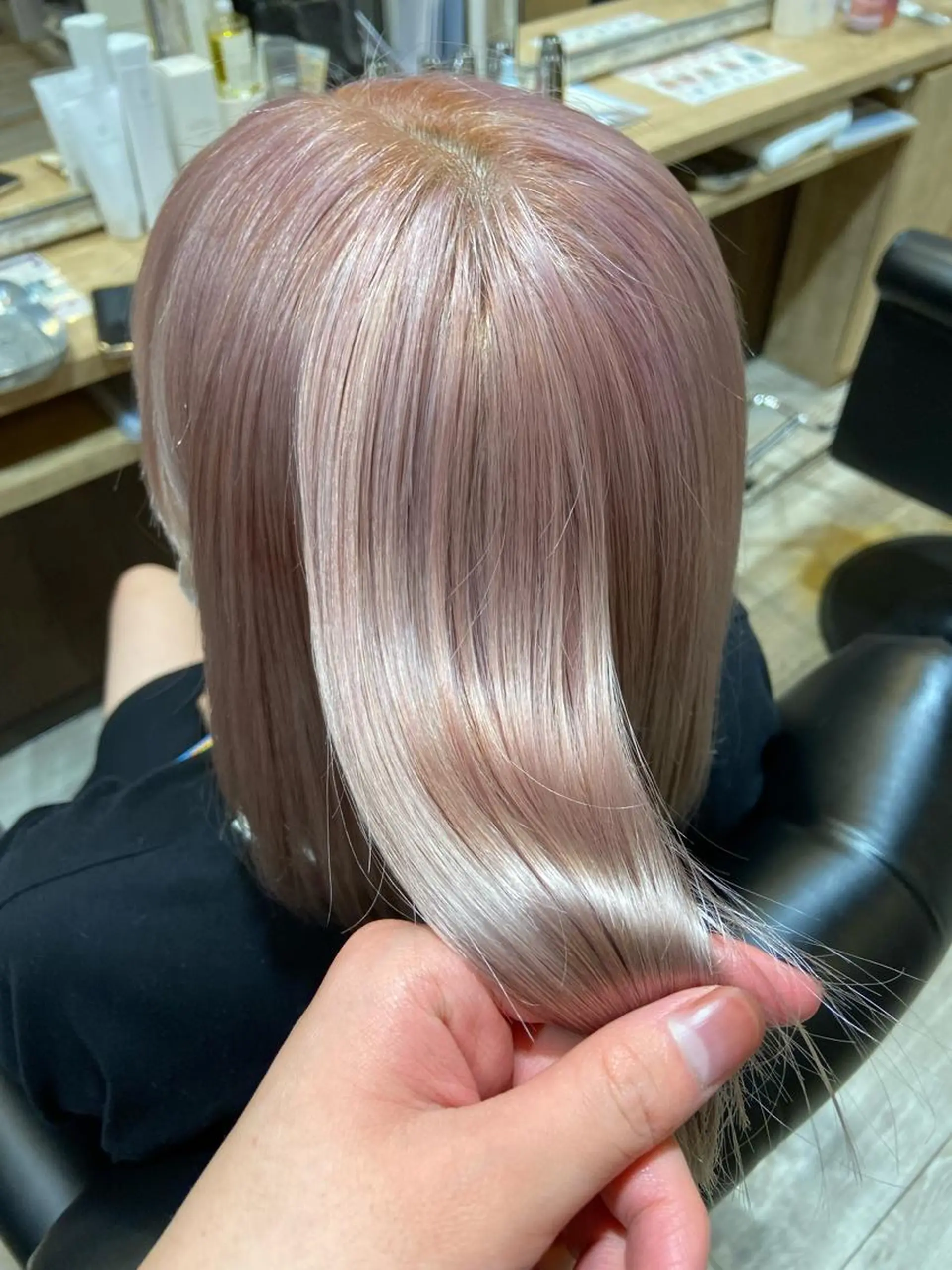 カラー 🪼高評価🪼 💎柴崎の藤咲💎のヘアスタイル