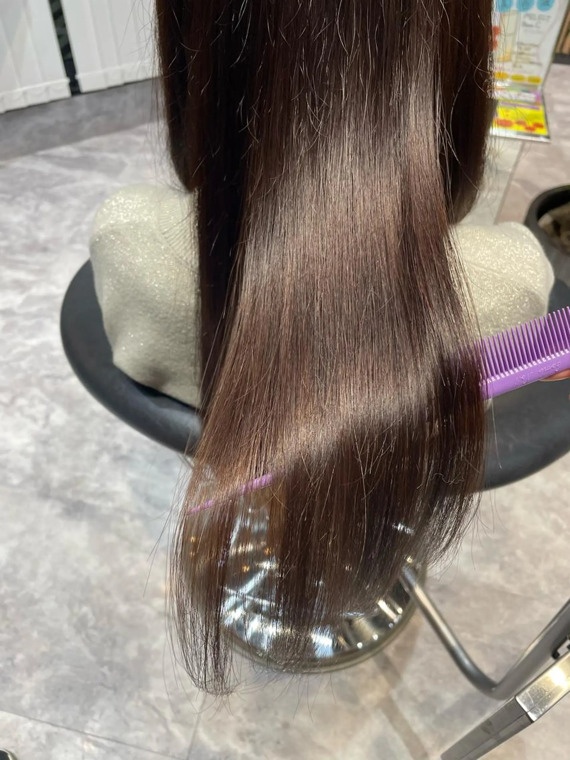 ロング カラー 透明感カラー ヘアカラー トリートメント Respia所属・白石 紗弥加 銀座/透明感/艶髪のヘアスタイル