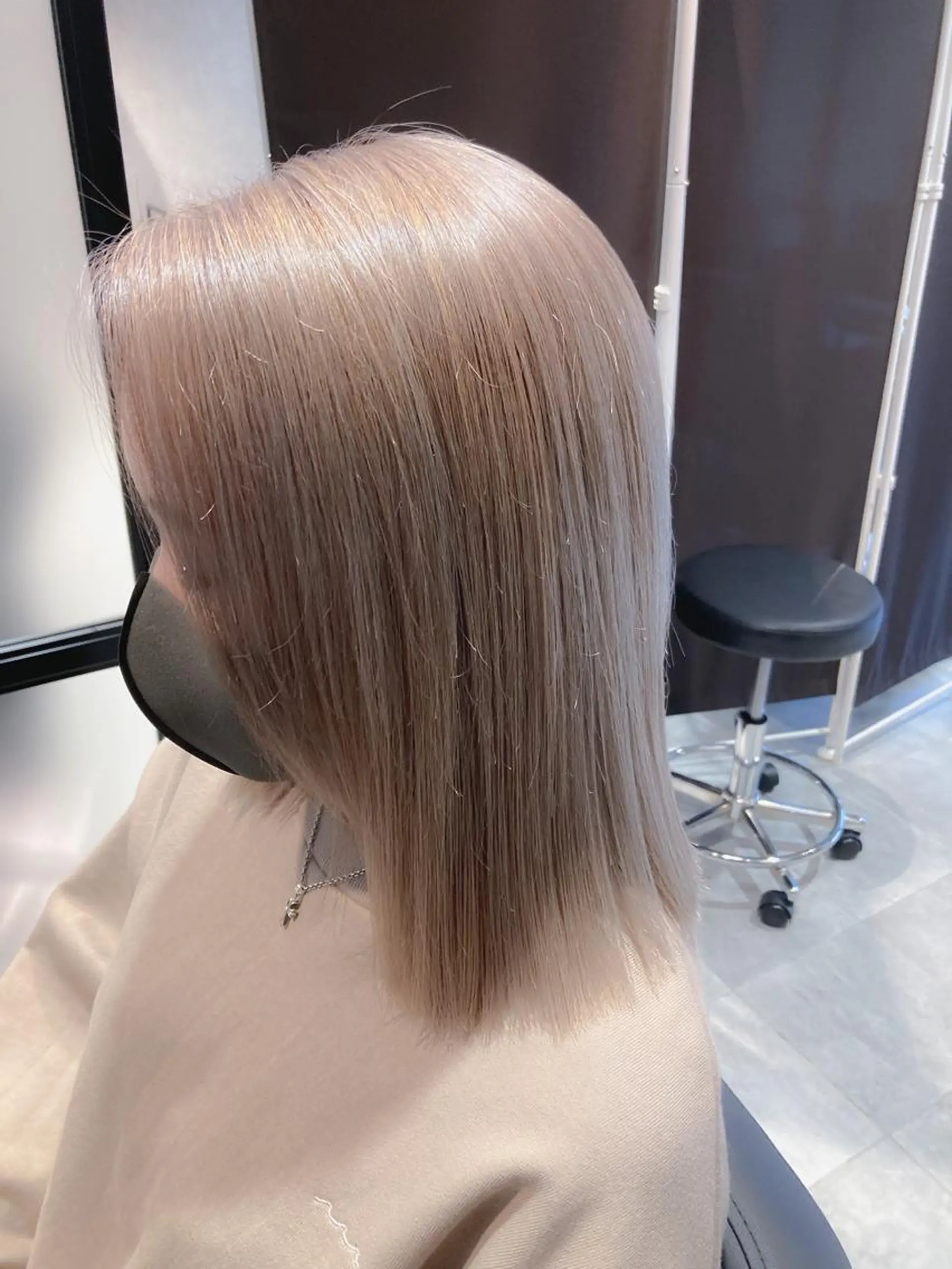 ミディアム カット トリートメント 宮下 弦也のヘアスタイル