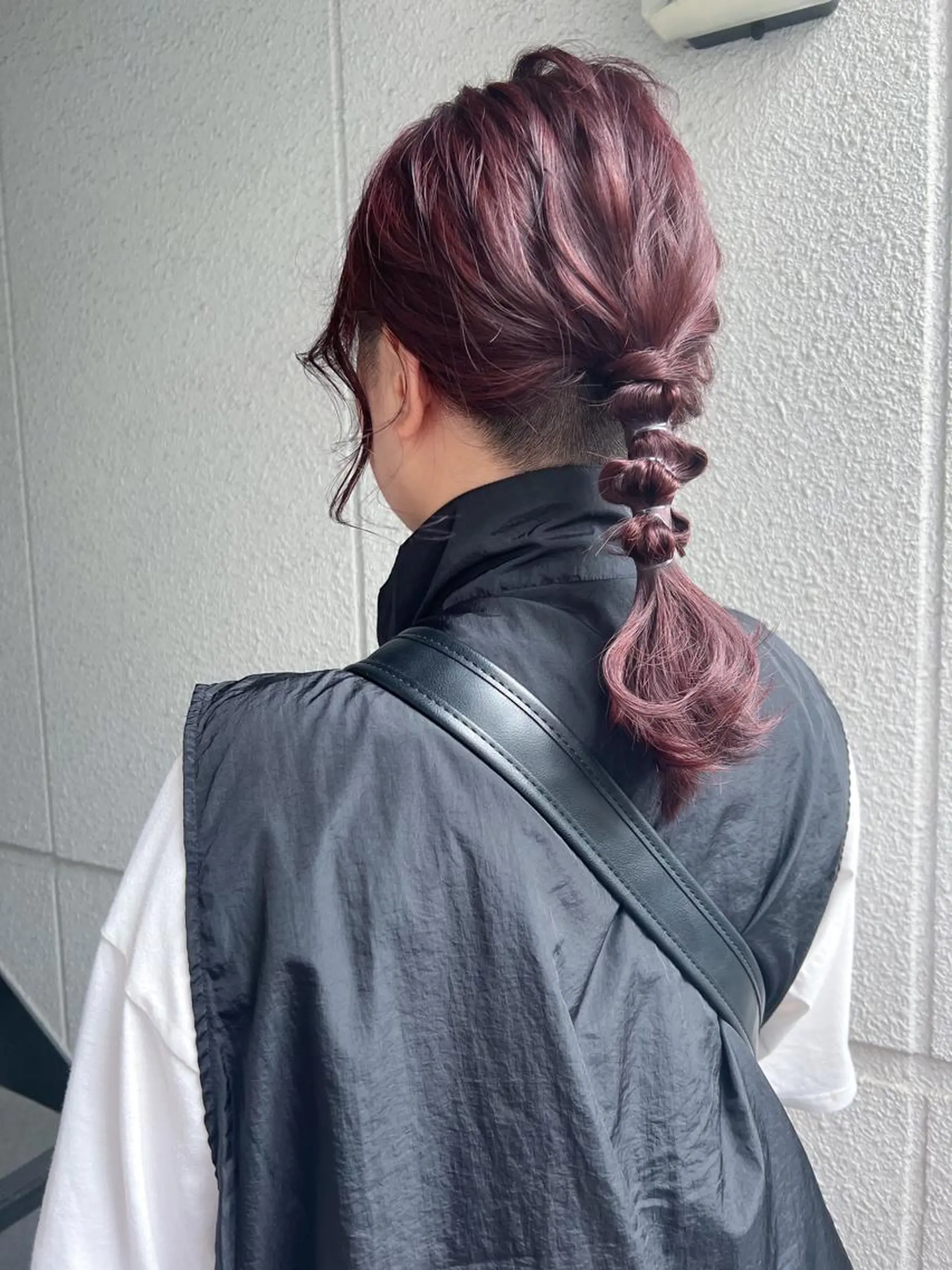 セミロング カラー ヘアアレンジ 刈り上げ カラーパティシエ facce🌼ikoのヘアスタイル