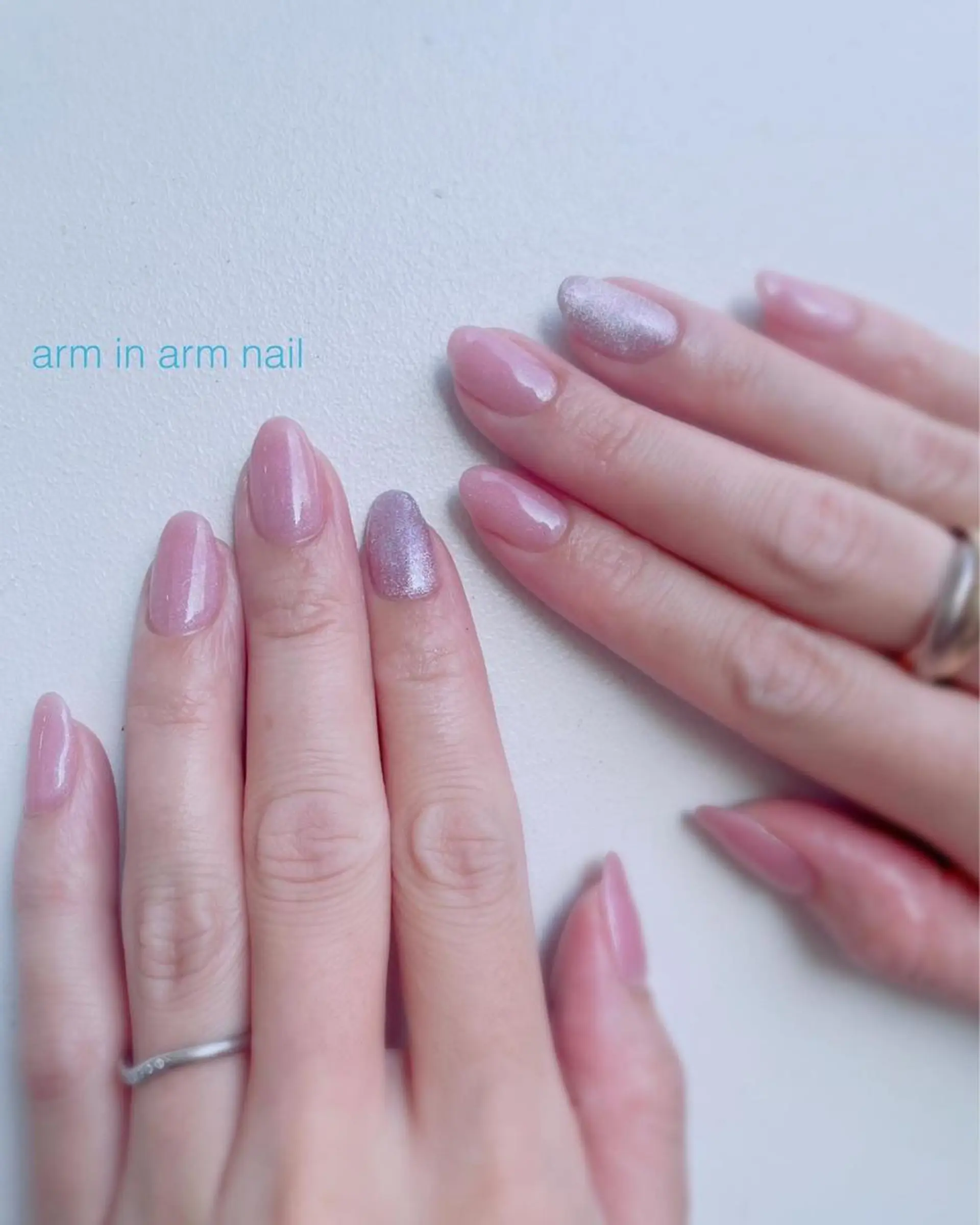 ネイル arm in arm ︎✿Yamamotoのマツエク・マツパデザイン