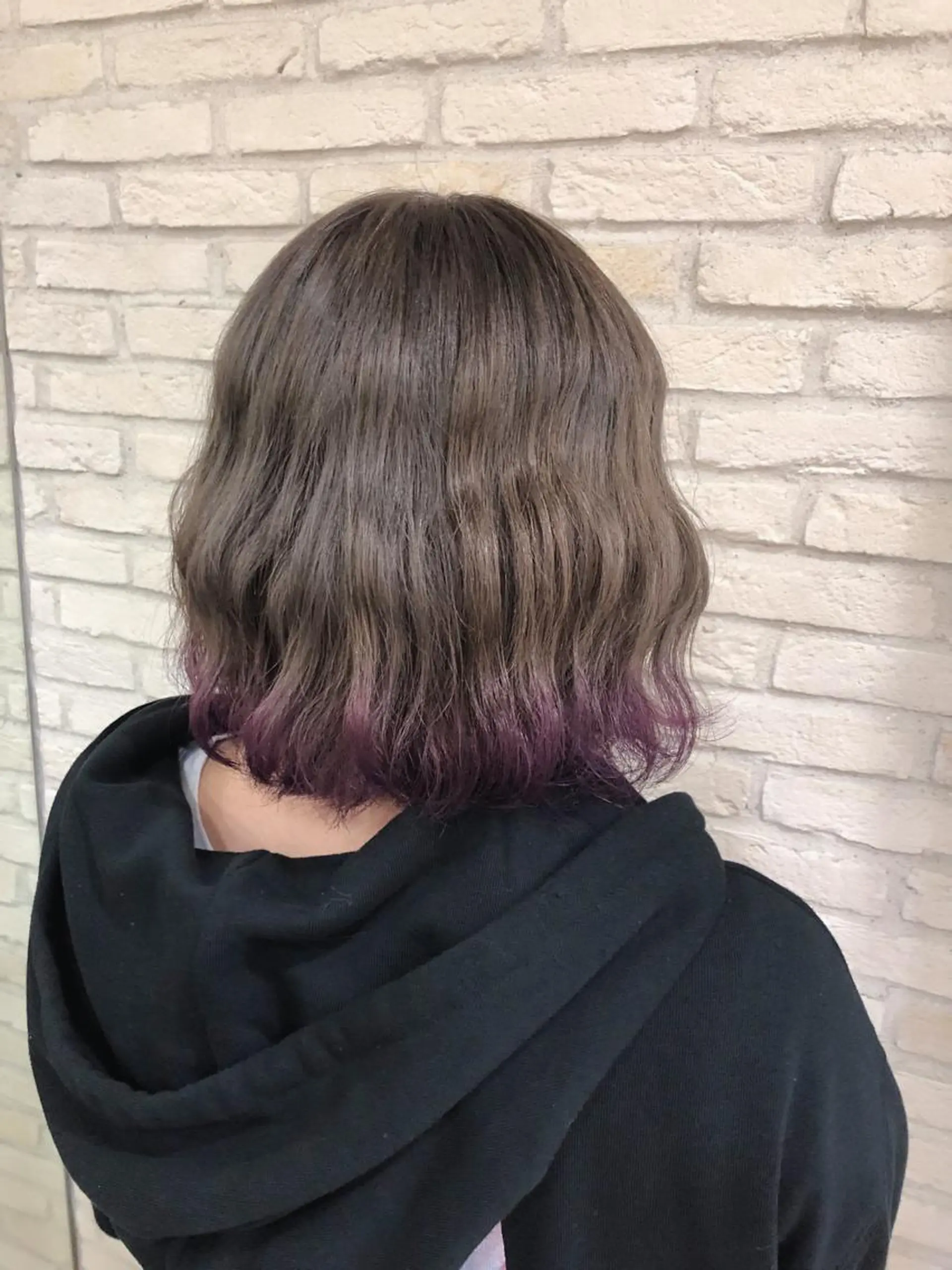 ミディアム カラー HAUS 片山みほのヘアスタイル