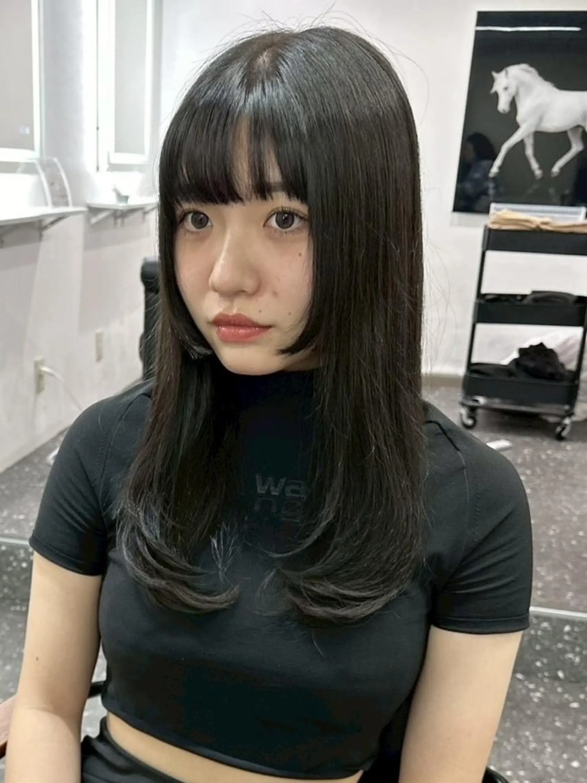 ロング カラー 艶髪/透明感/吉祥寺 /縮毛矯正/yutoのヘアスタイル