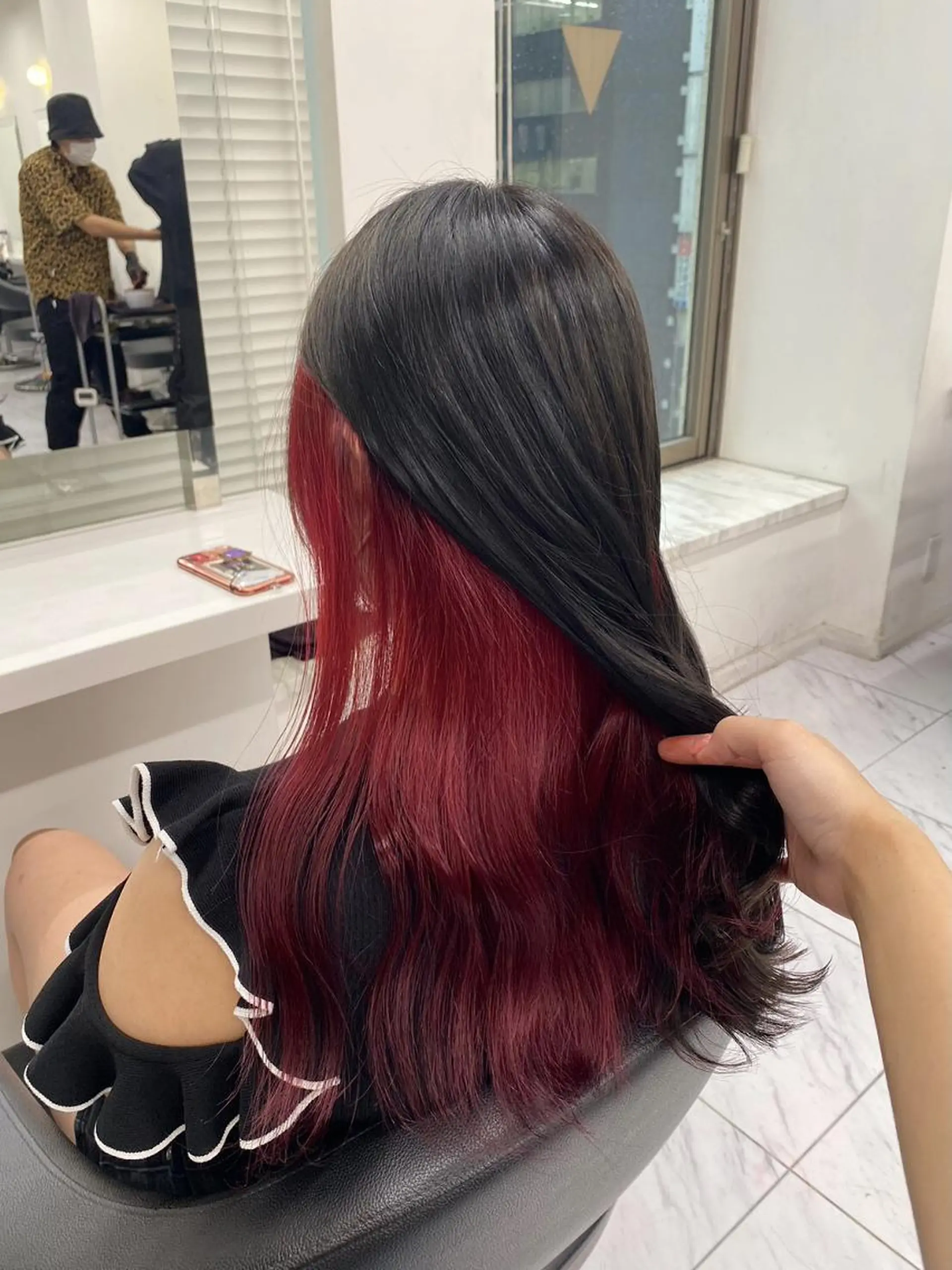 カラー 冬の華やか韓国ヘア 🥀上野BABY🥀のヘアスタイル