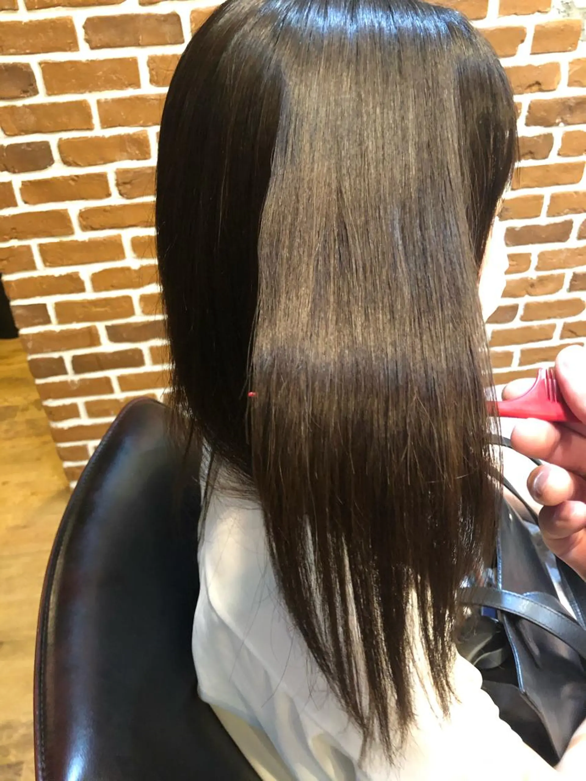 セミロング 髪質改善 トリートメント カット ヘアカラー トリートメント また会いたくなる 美容師【KENTA】のヘアスタイル