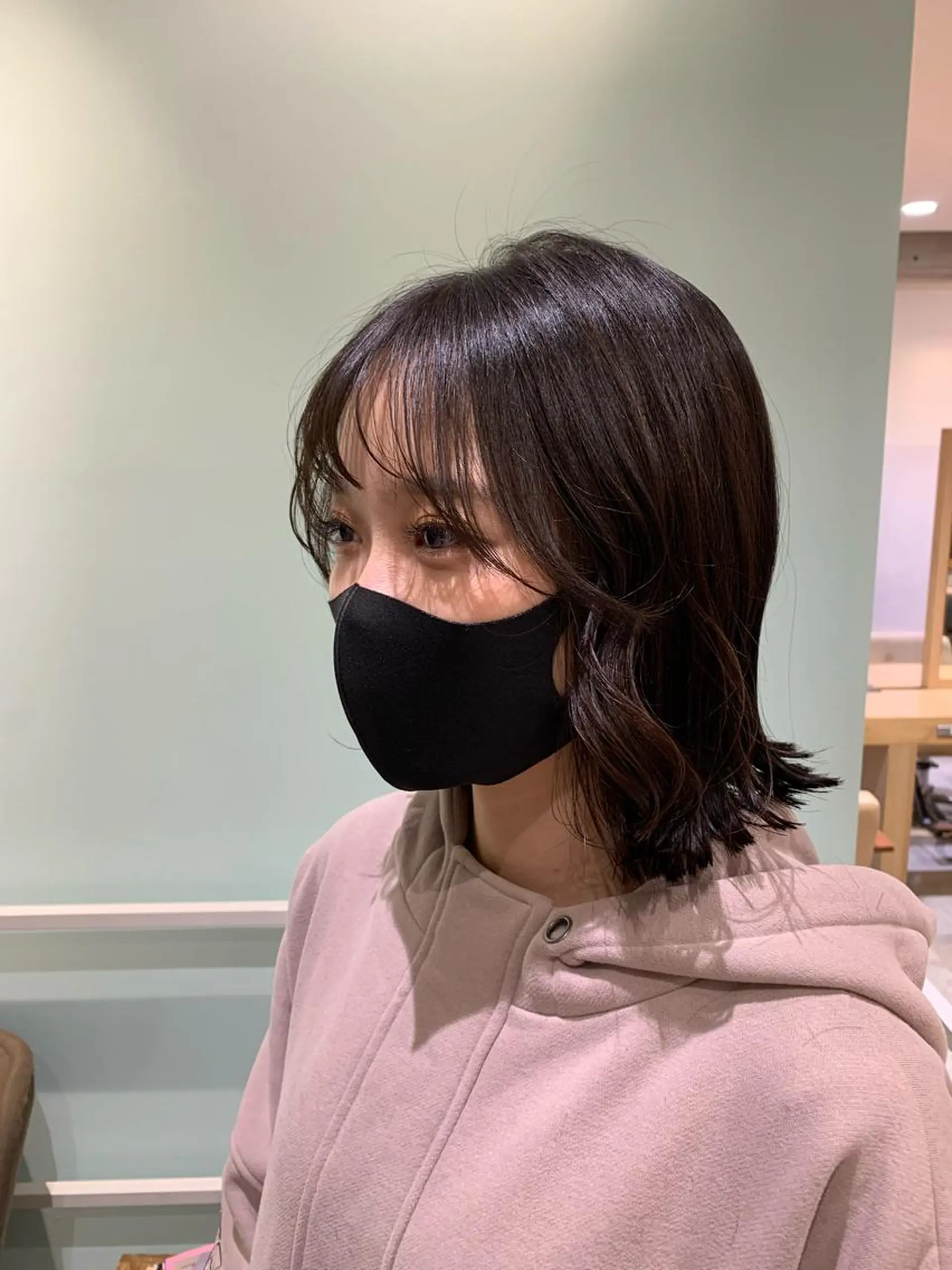 ミディアム 森山 佳小里/カラー /似合わせカットのヘアスタイル