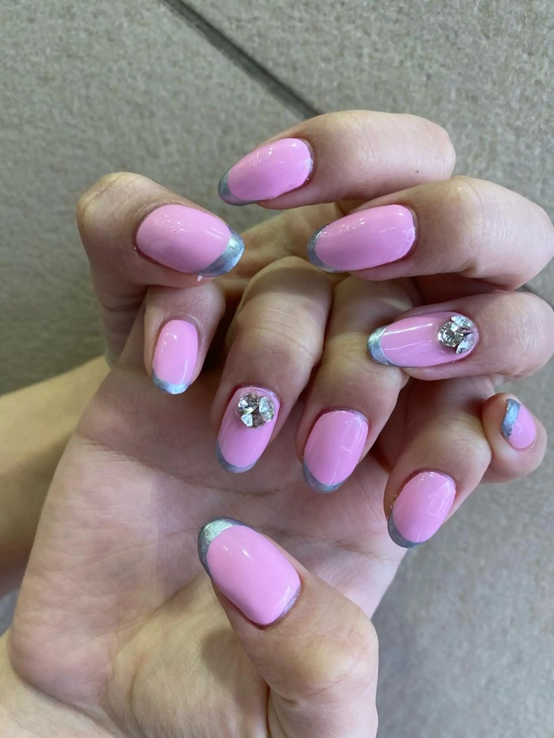 ミディアム カラー ヘアアレンジ ネイル マツエク・マツパ 💓💓彩 音💓💓のマツエク・マツパデザイン