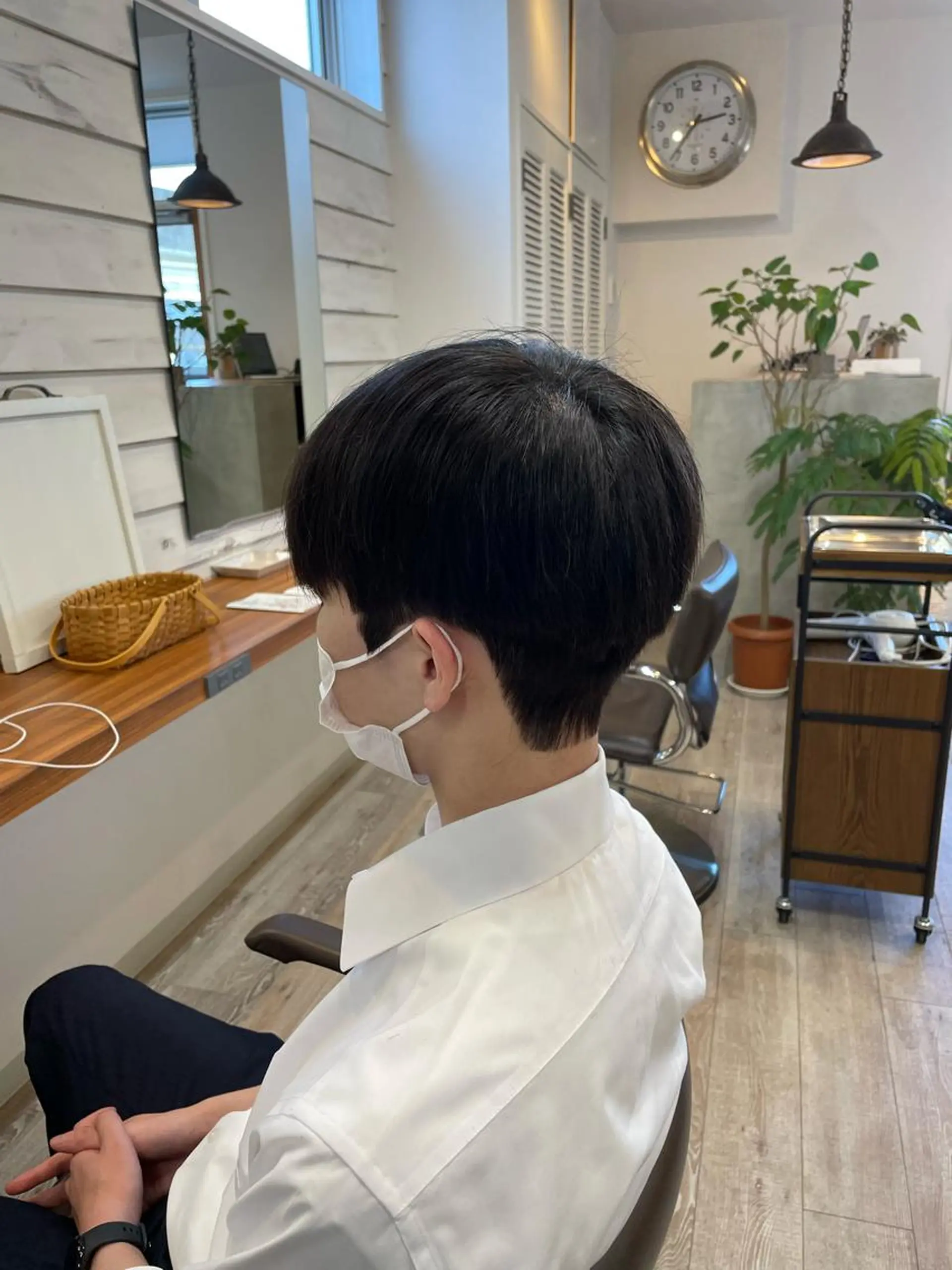 ショート パーマ メンズ ダウンパーマ メンズパーマ 小林 崇雅　ダウンパーマのヘアスタイル