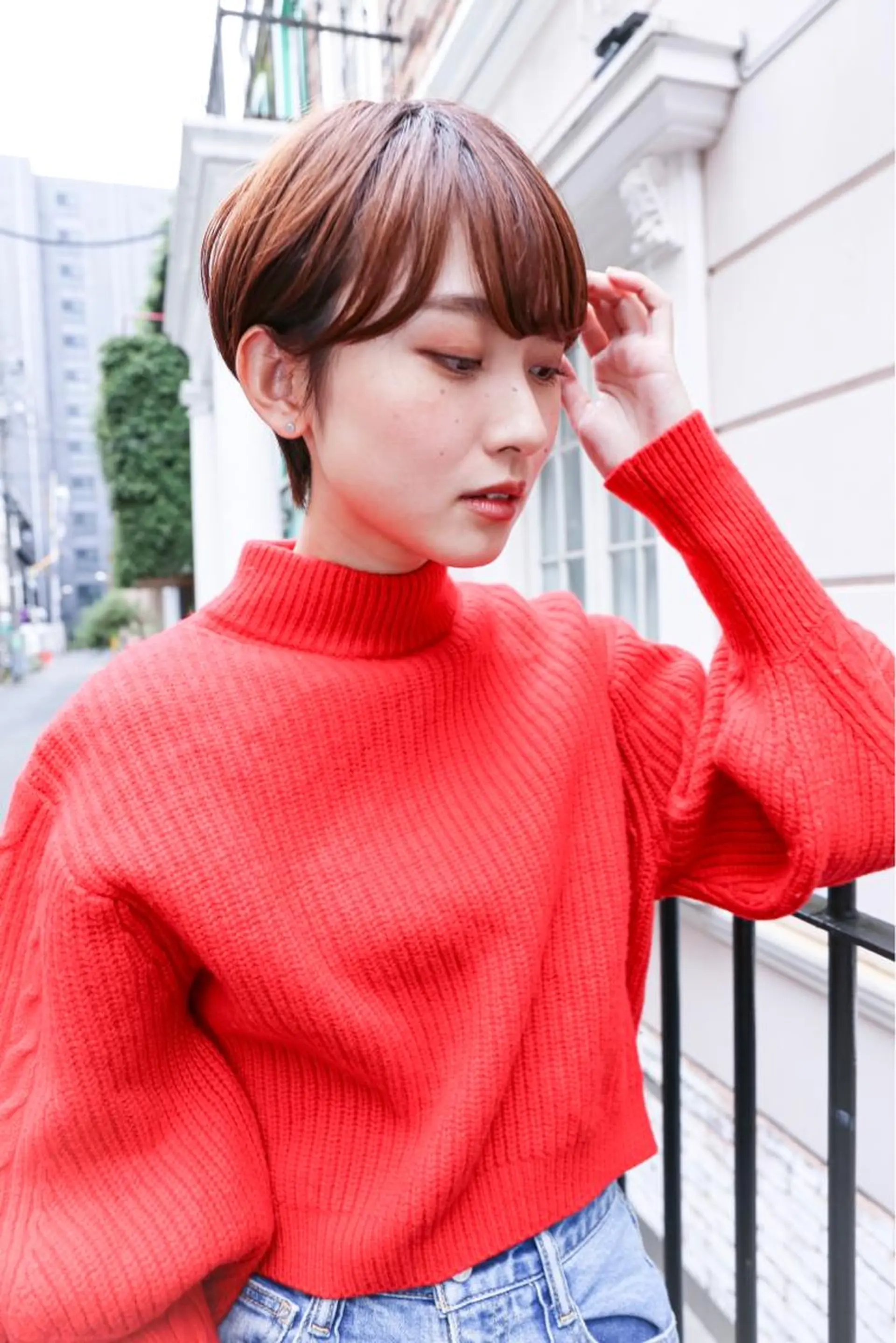 ショート 🔷ブリーチバレイヤ ージュ🔷飯野達也のヘアスタイル